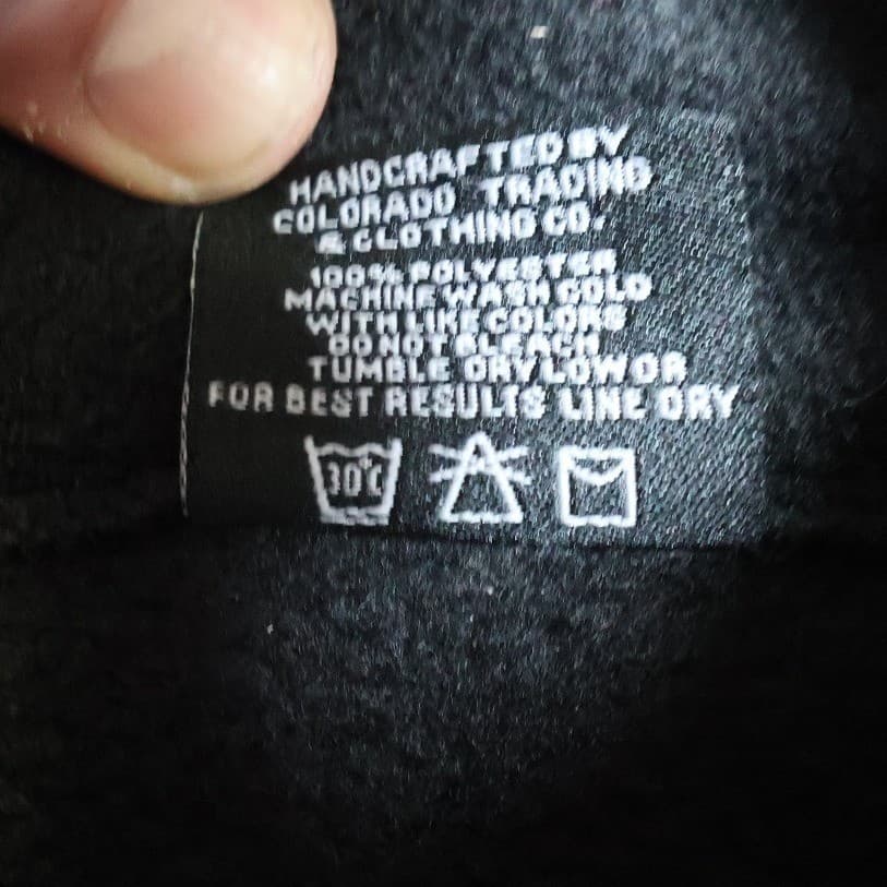 Sports Illustrated Fleece Jacket Mens XL Black Excellent Vintage Full Zip Mock - Thumbnail 7