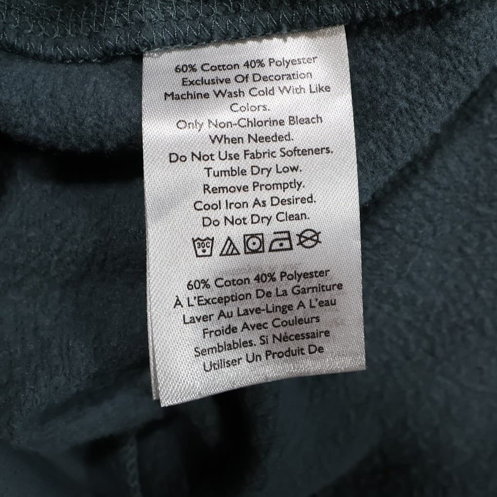 Eddie Bauer Sweatshirt Mens L Blue Vintage Long Sleeve Crew Neck Fleece - Thumbnail 7