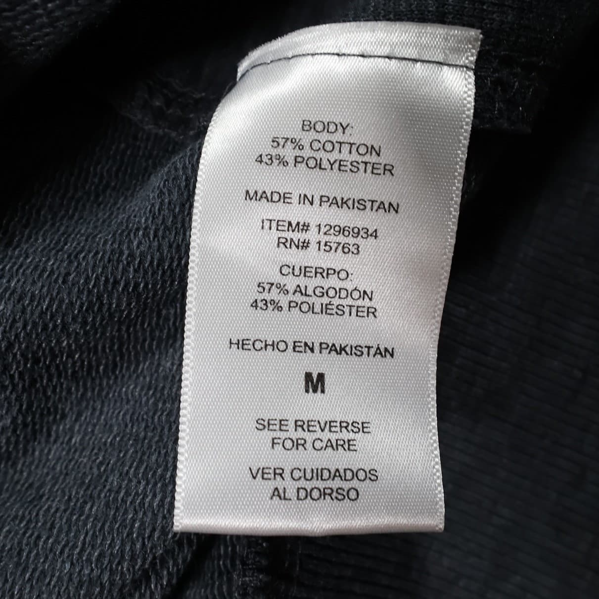 Champion Sweatshirt Men Medium Gray Excellent Raglan Crewneck Pullover Ribbed - Thumbnail 6