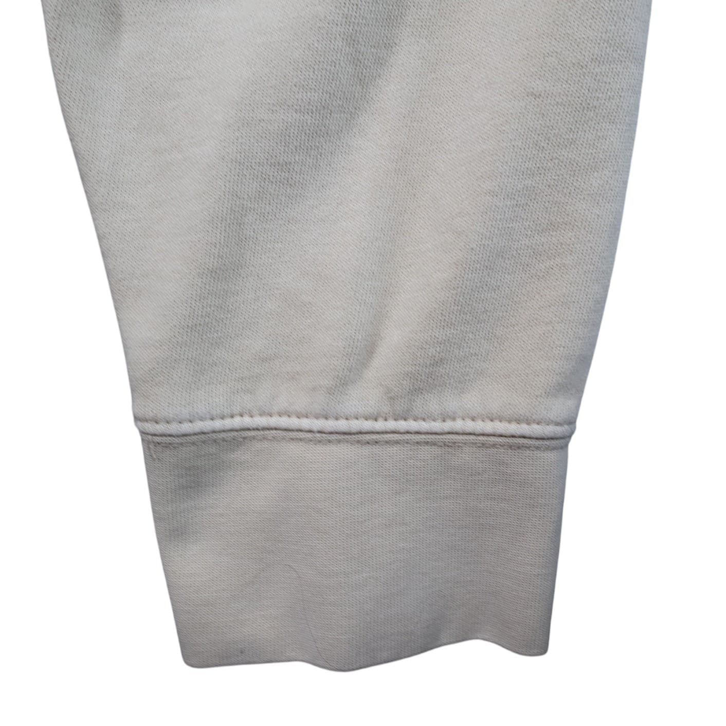 Eddie Bauer Sweatshirt Mens L Cream Excellent Vintage Crewneck Pullover Ribbed - Thumbnail 7