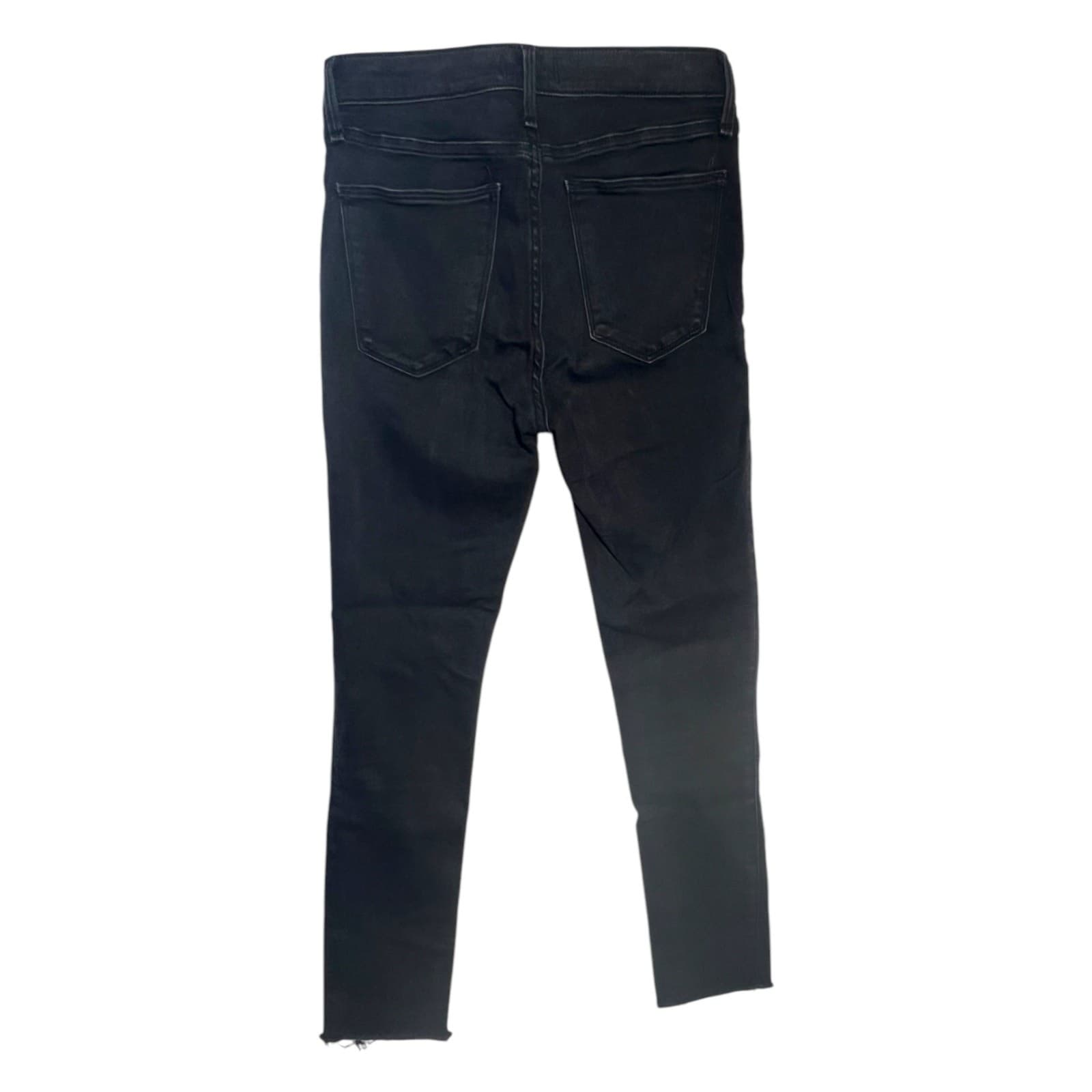Abercrombie Fitch Simone High Rise Jean Legging Ankle Black Womens Size 26 - Thumbnail 2