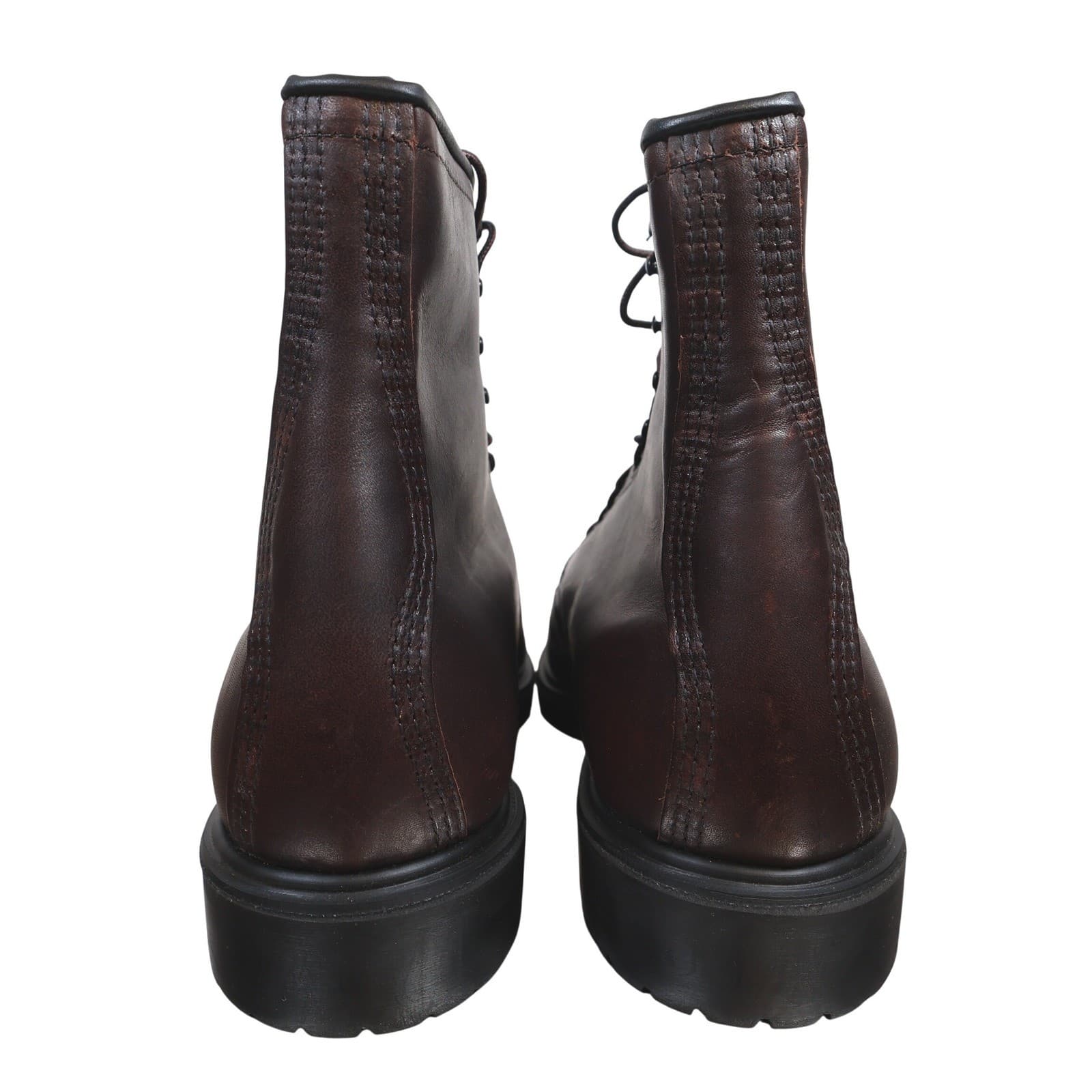 Red Wing 4412 Work Boots Mens 12 E2 Brown Leather Steel Toe Made in USA - Thumbnail 5