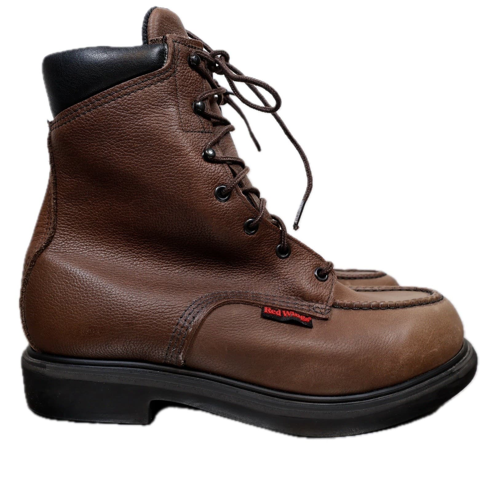 Red Wing SuperSole 1414 Work Boots Mens 9.5 D Brown Leather Gore-Tex Waterproof - Thumbnail 5