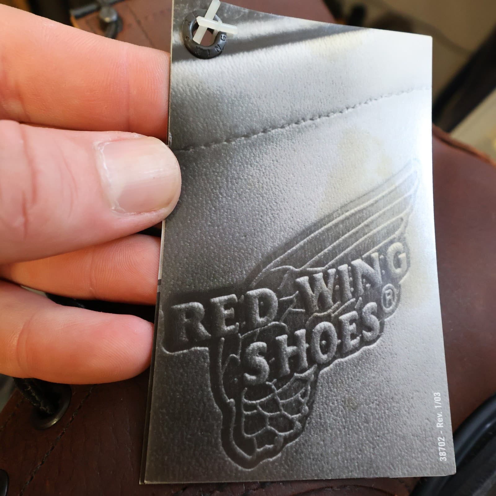 Red Wing 1210 Work Boots Mens 12 E3 Brown Leather 8 Inch Thinsulate Made in USA - Thumbnail 11