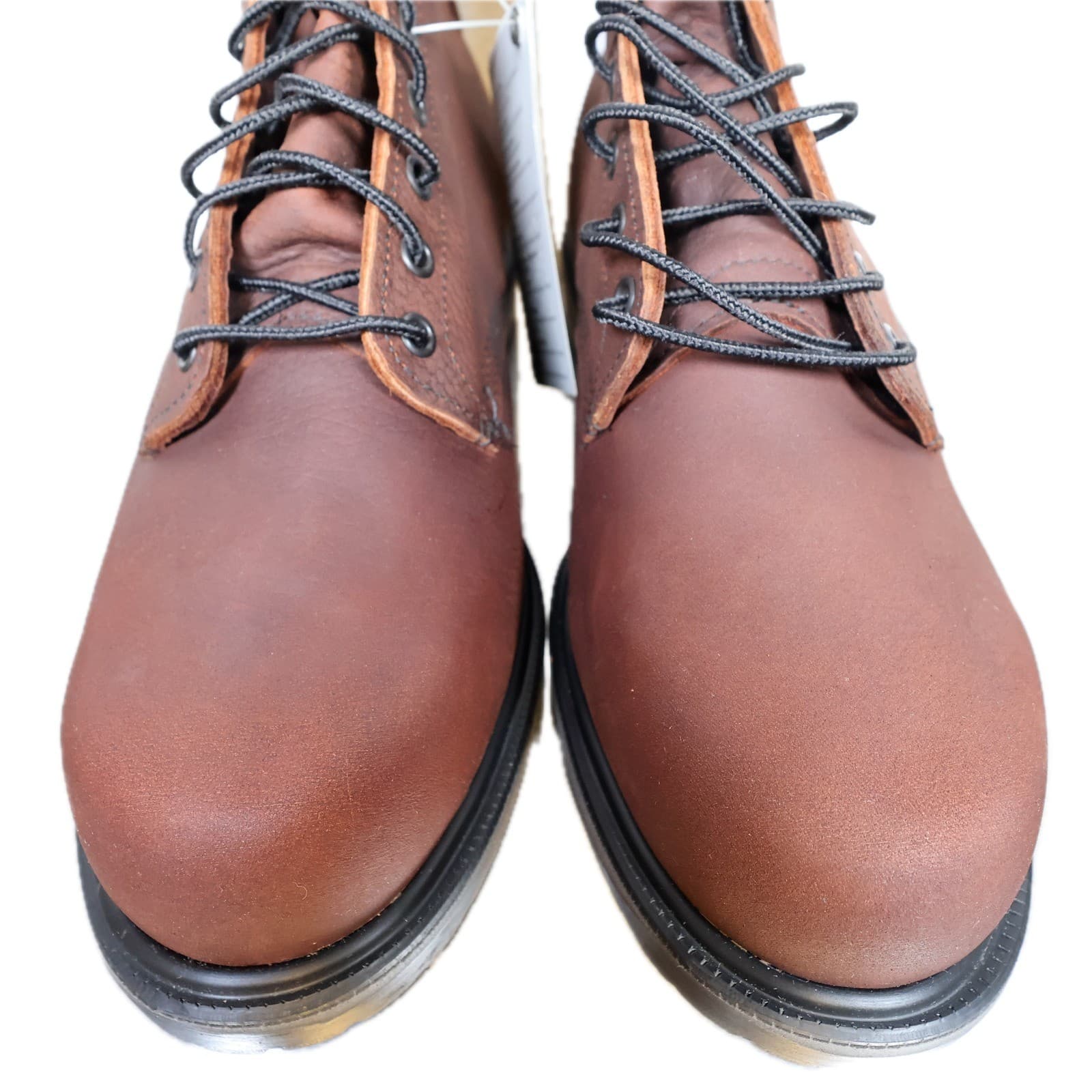 Red Wing 1210 Work Boots Mens 12 E3 Brown Leather 8 Inch Thinsulate Made in USA - Thumbnail 10