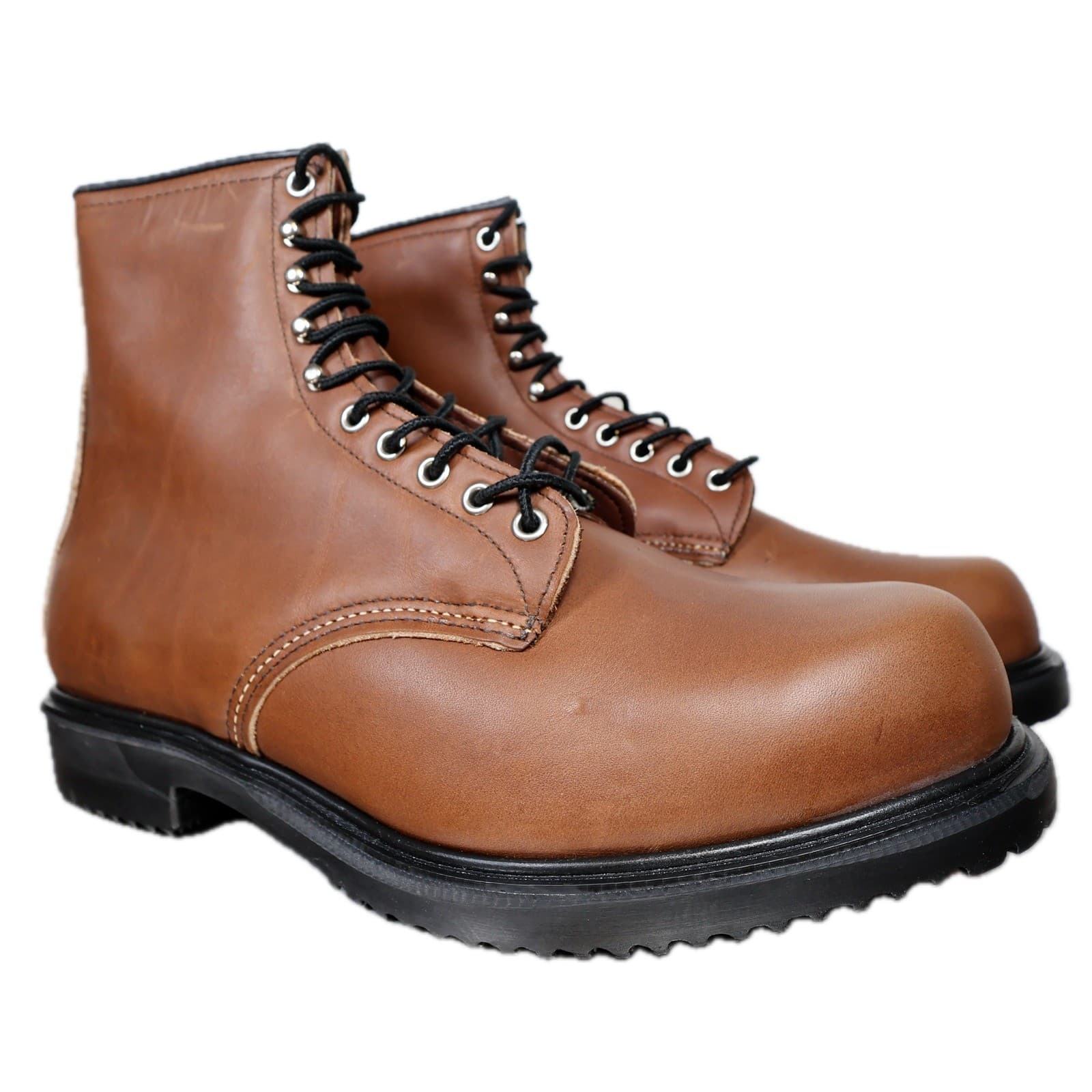 Red Wing Work Boots Mens 12 Brown Leather Insulated Lace Up Made In USA 1212 - Thumbnail 2