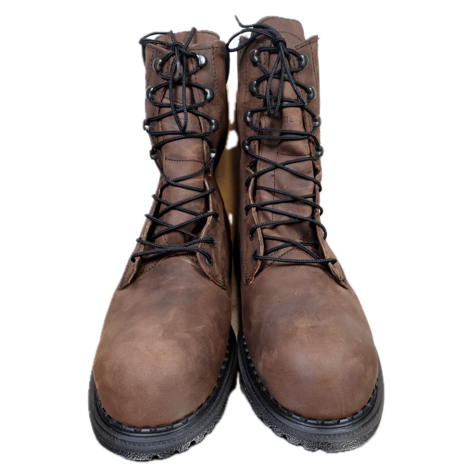 Red Wing DynaForce 1411 Work Boots Mens 13 Brown Leather Waterproof USA - Thumbnail 11