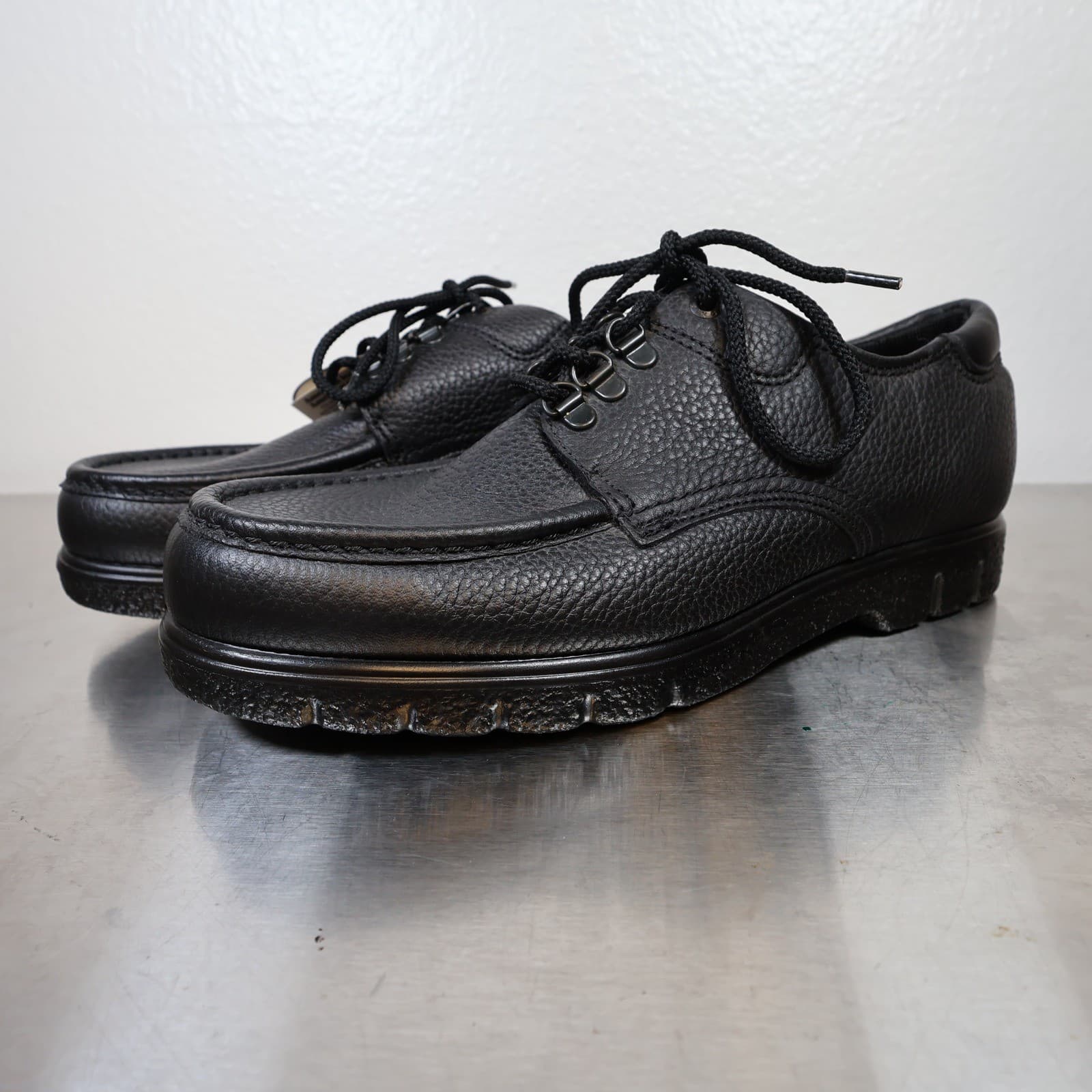 Red Wing 8624 Oxford Shoes Mens 9.5 D Black Leather Vintage USA Deadstock Work - Thumbnail 10