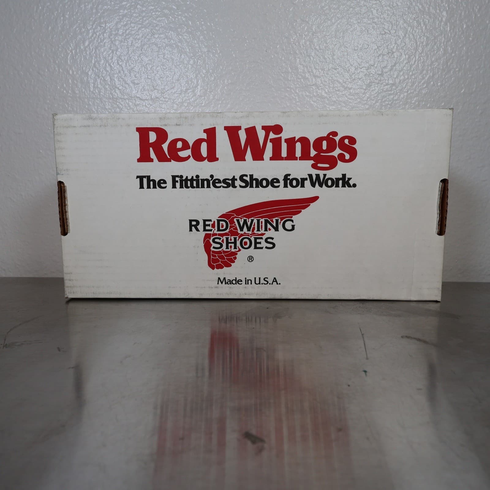 Red Wing 8624 Oxford Shoes Mens 9.5 D Black Leather Vintage USA Deadstock Work - Thumbnail 9