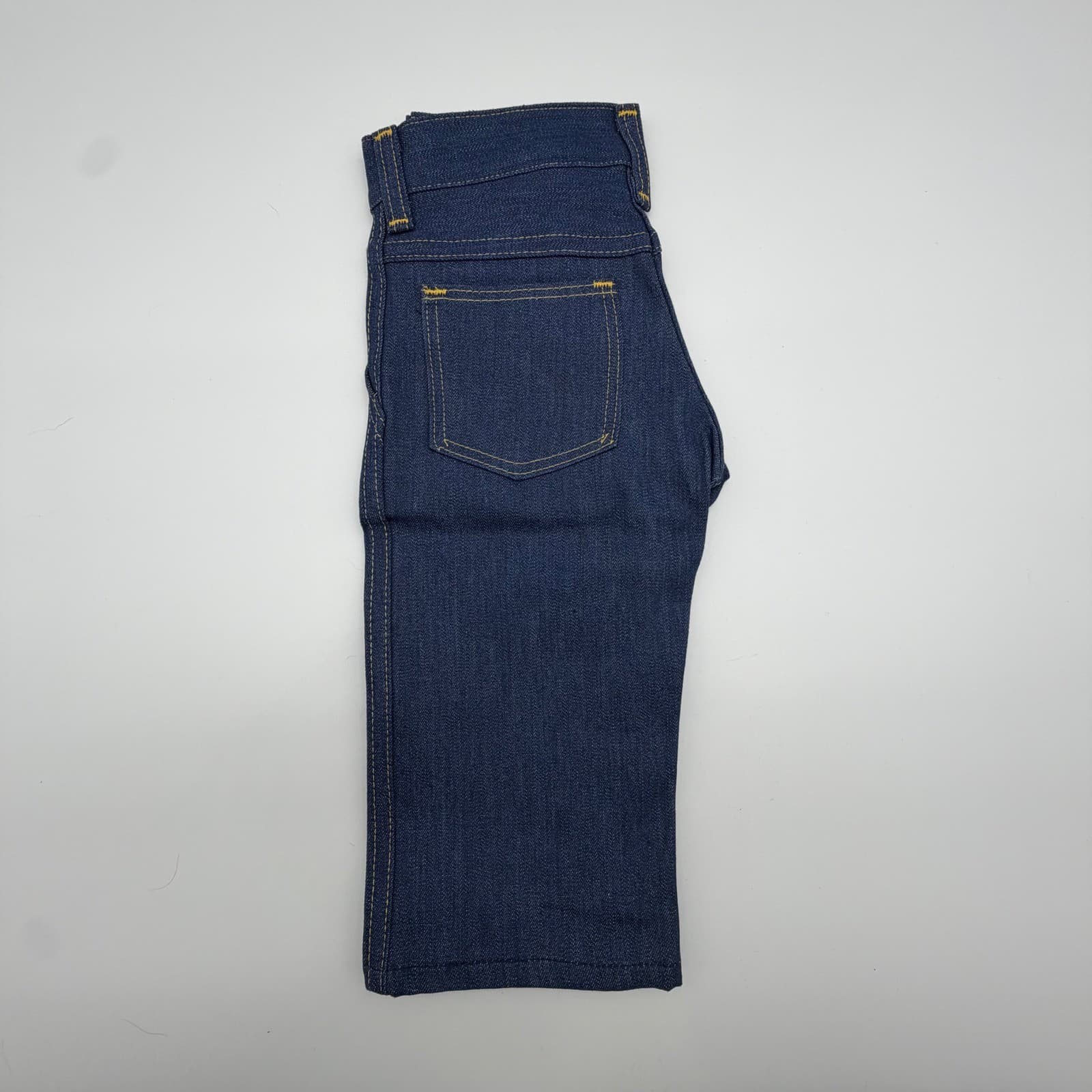 Young Maverick Straight Leg Jeans Toddler 1 Blue Cotton Blend Vintage 80s NWT - Thumbnail 10
