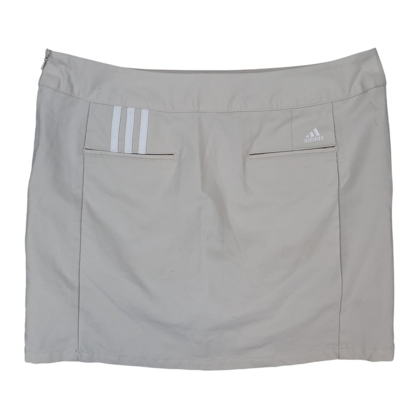 Adidas ClimaCool Skort Womens 8 Beige Polyester Athletic Golf Skirt - Thumbnail 2