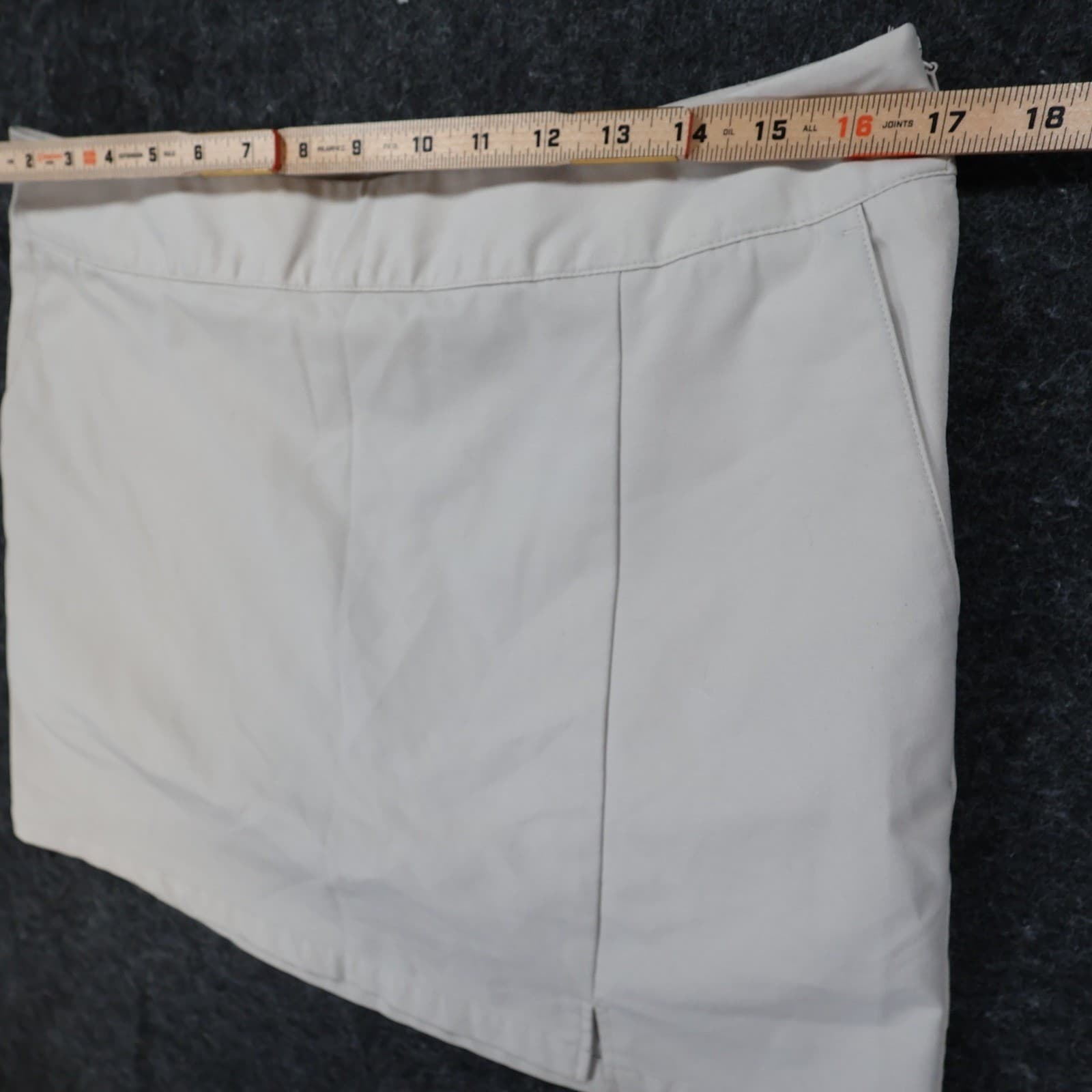 Adidas ClimaCool Skort Womens 8 Beige Polyester Athletic Golf Skirt - Thumbnail 6