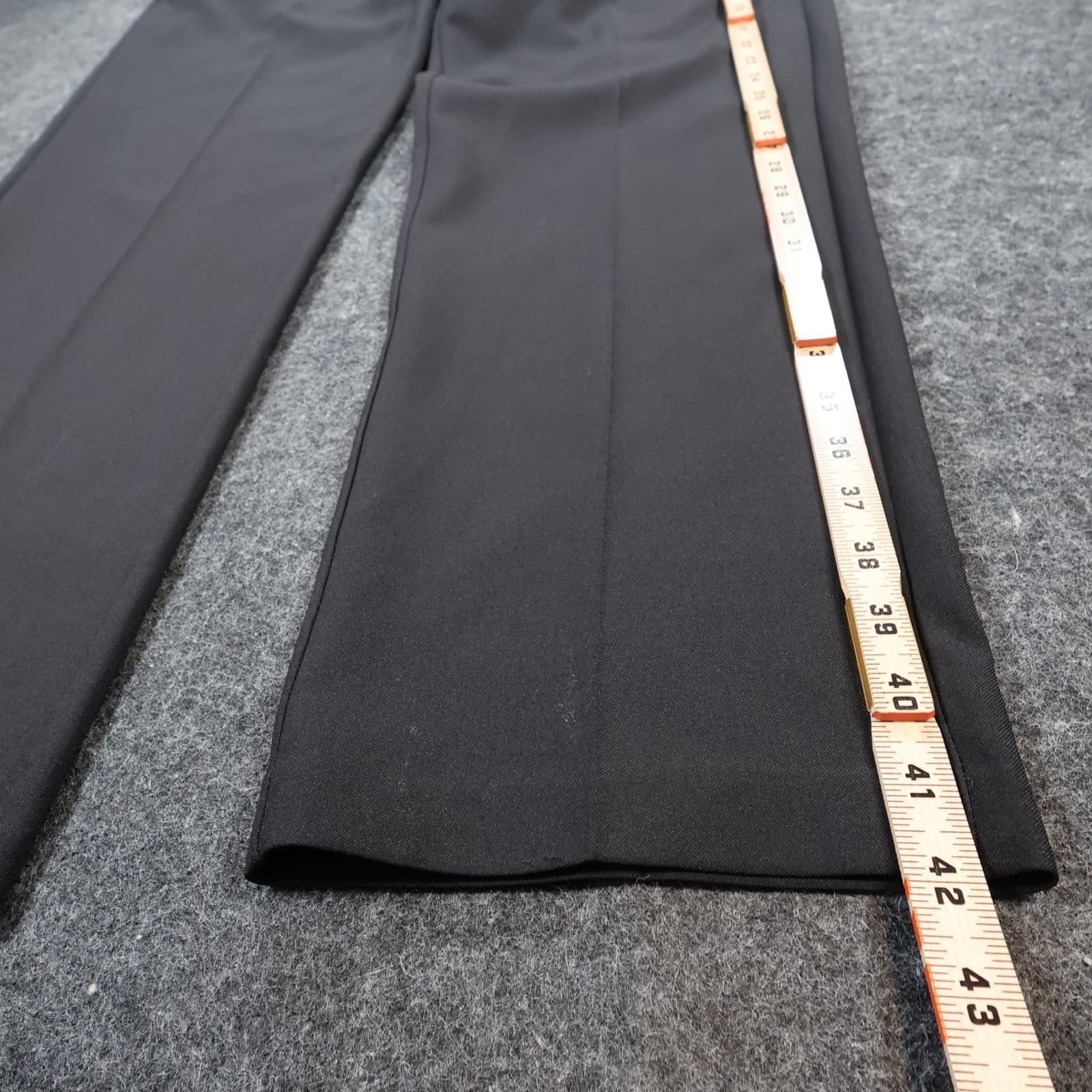 Kenneth Cole Performance Pant Mens 38x32 Black Recycled Polyester Slim Fit Dress - Thumbnail 3