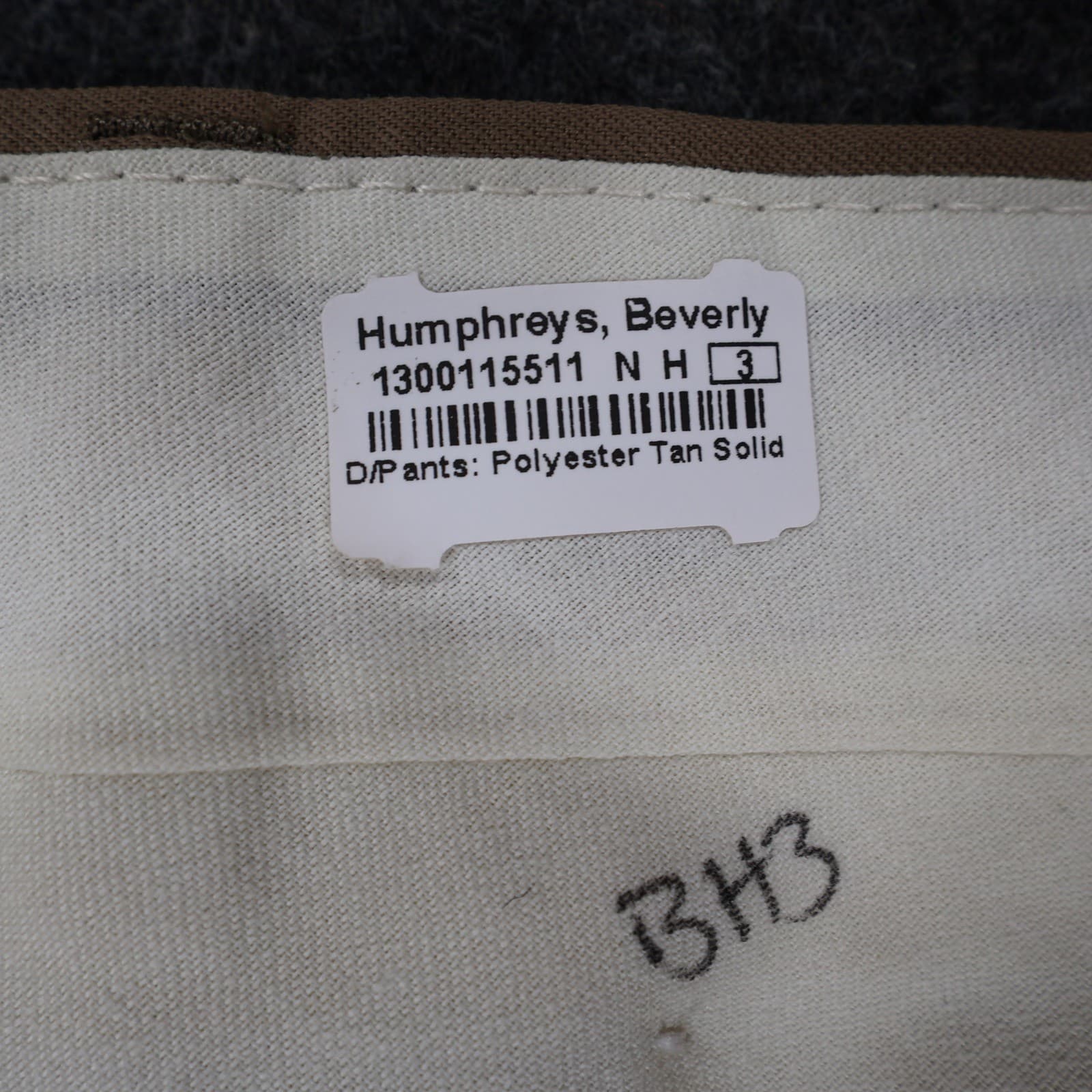 Jos. A. Bank Dress Pants Mens 38x27 Tan Wool Pleated Executive Collection Cuffed - Thumbnail 14
