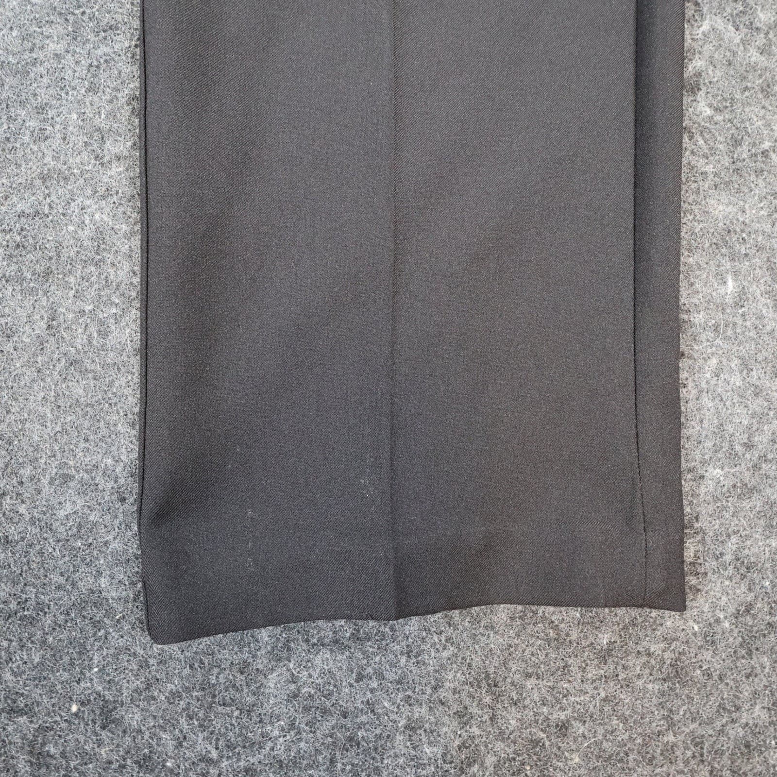 Kenneth Cole Performance Pant Mens 38x32 Black Recycled Polyester Slim Fit Dress - Thumbnail 12