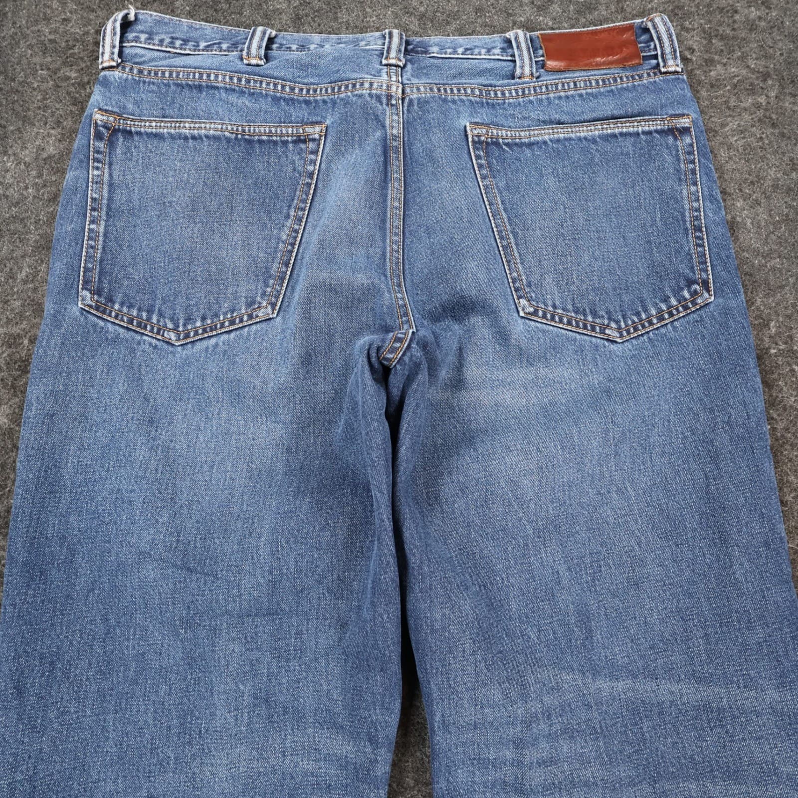 Lands' End Jeans Mens 37 Blue 100% Cotton Traditional Fit Straight Leg Denim - Thumbnail 11