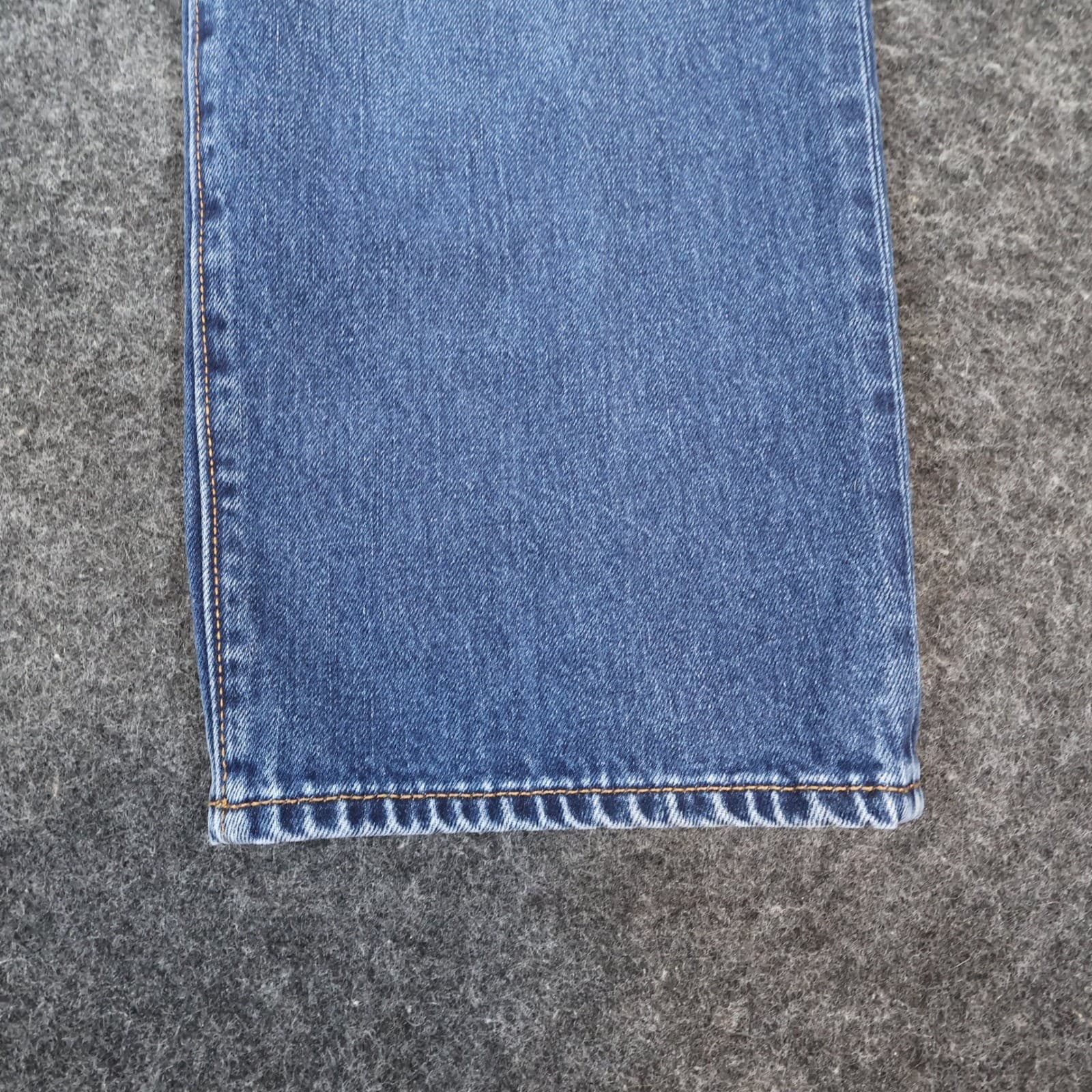 Lands' End Jeans Mens 37 Blue 100% Cotton Traditional Fit Straight Leg Denim - Thumbnail 14
