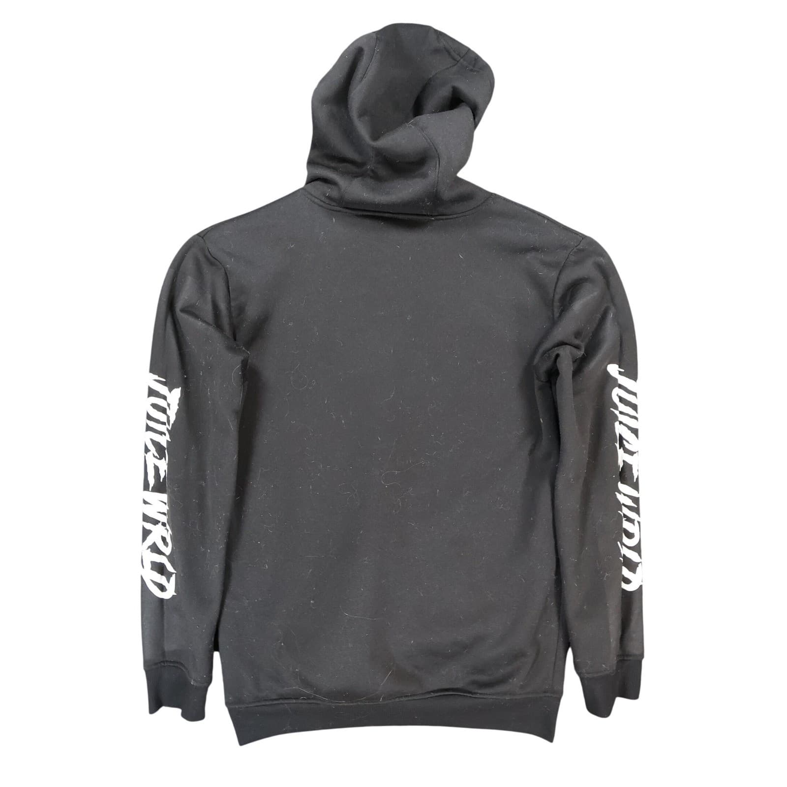 Juice Wrld Hoodie Mens Medium Black Cotton Blend Regular Fit 999 WRLD Graphic - Thumbnail 2