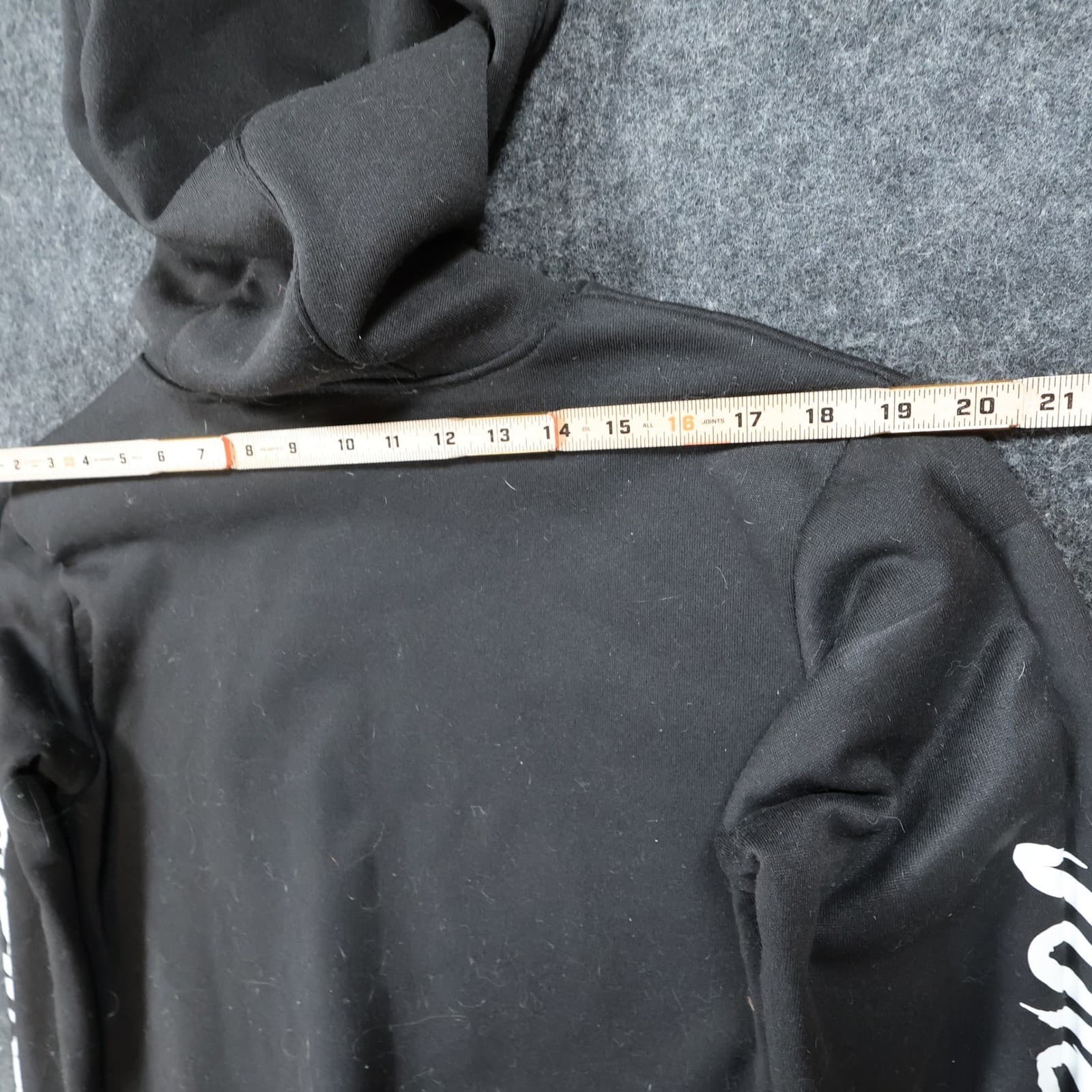Juice Wrld Hoodie Mens Medium Black Cotton Blend Regular Fit 999 WRLD Graphic - Thumbnail 7