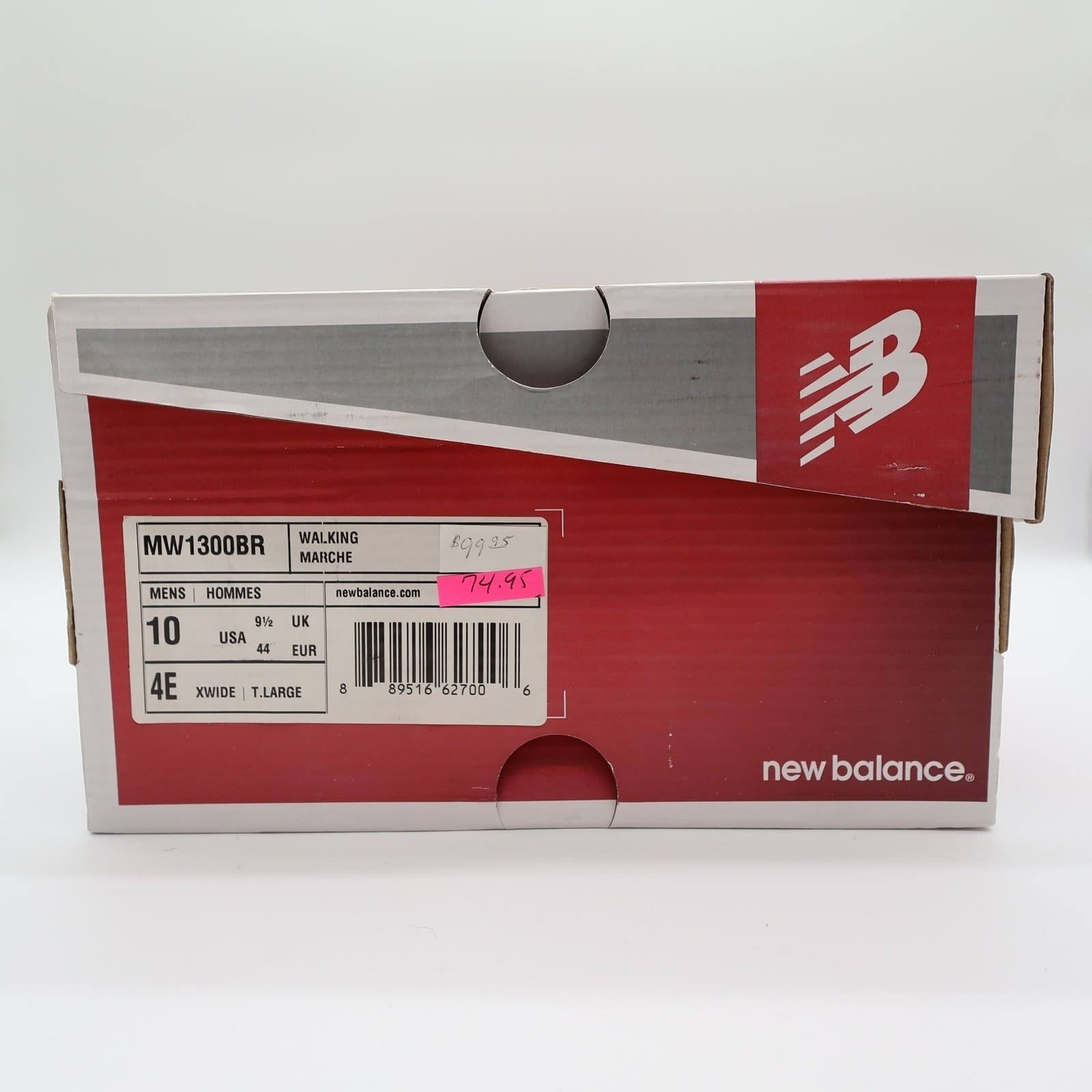 New Balance MW1300BR Walking Shoes Mens 10 4E Brown Leather Waterproof Rollbar - Thumbnail 7