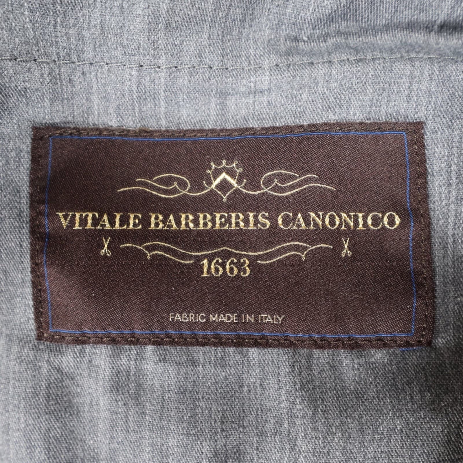 J. Hilburn Dress Pants Mens W42 Grey Wool Vitale Barberis Canonico Slacks - Thumbnail 8