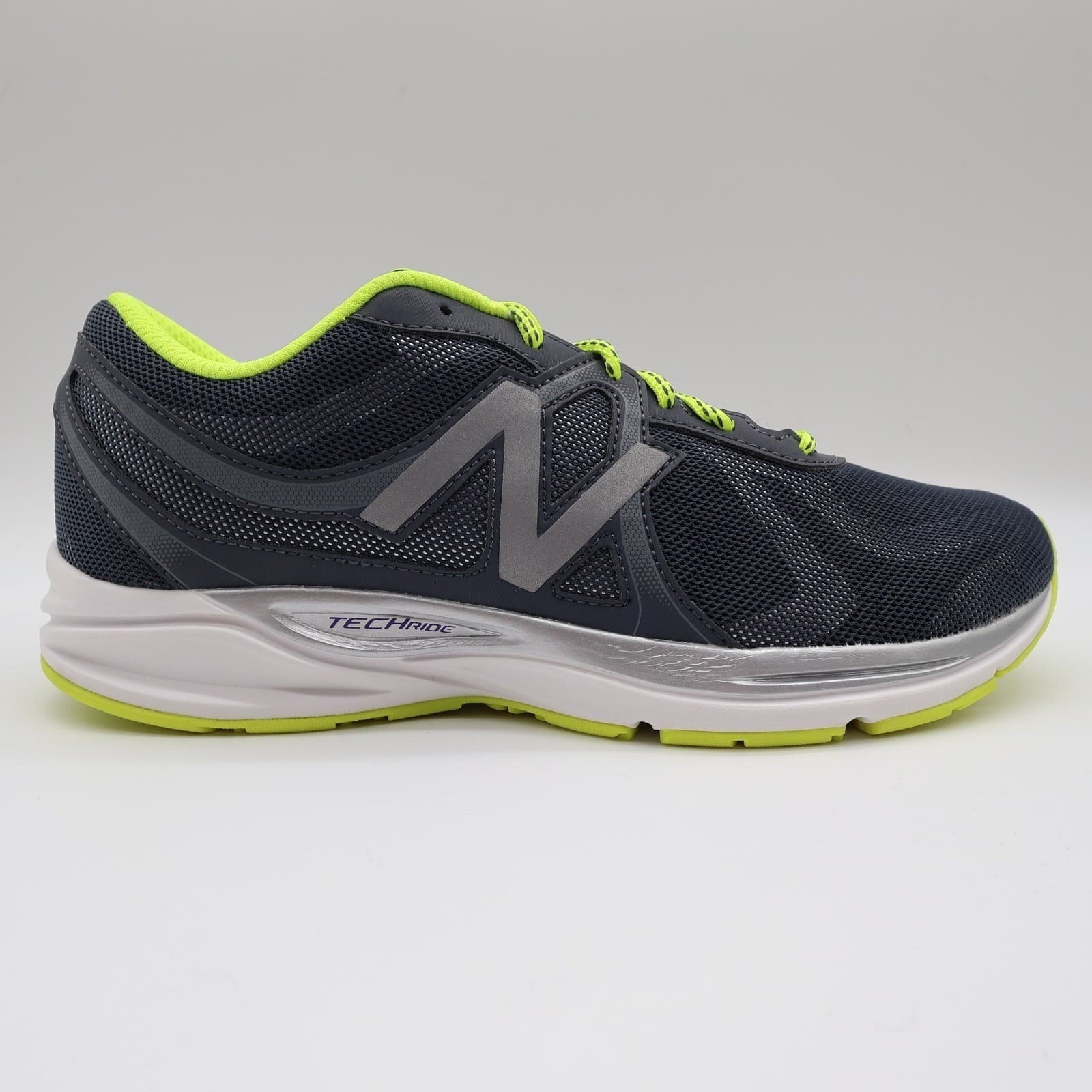 New Balance 580 v5 Running Shoes Womens 10 Grey Yellow Mesh TechRide W580LG5 - Thumbnail 3