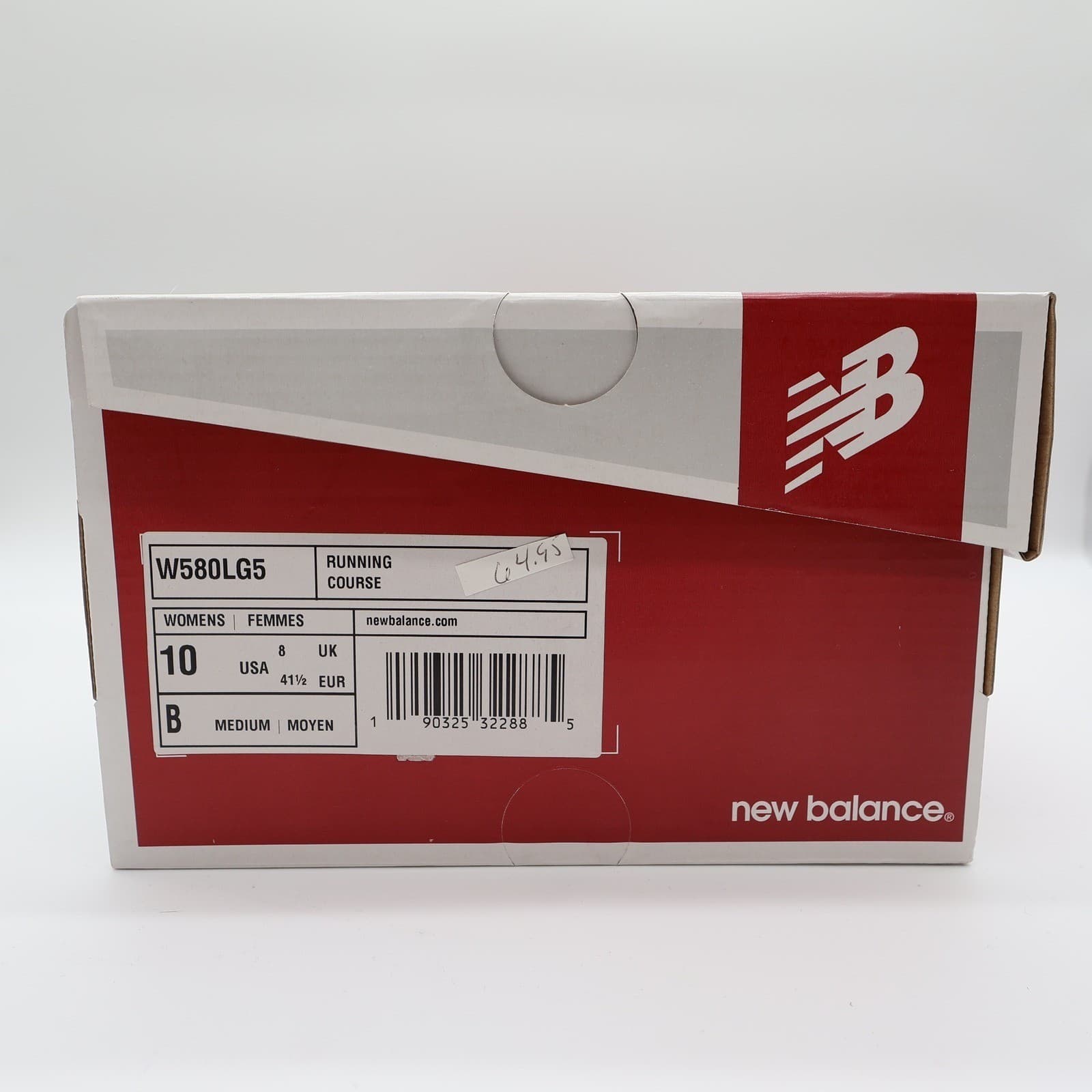 New Balance 580 v5 Running Shoes Womens 10 Grey Yellow Mesh TechRide W580LG5 - Thumbnail 8