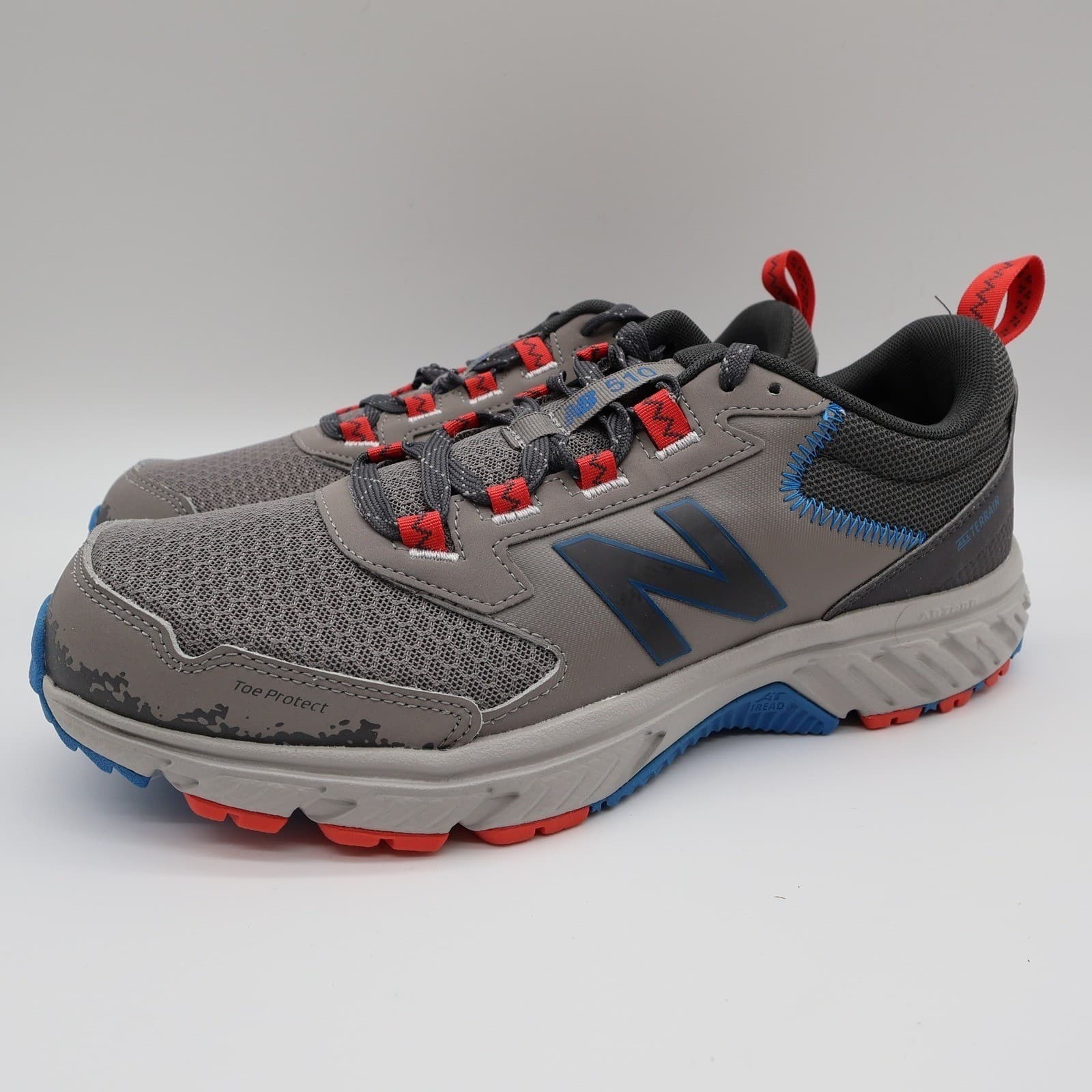 New Balance 510v5 Trail Running Shoes Mens 9.5 Grey MT510LG5 All Terrain - Thumbnail 2