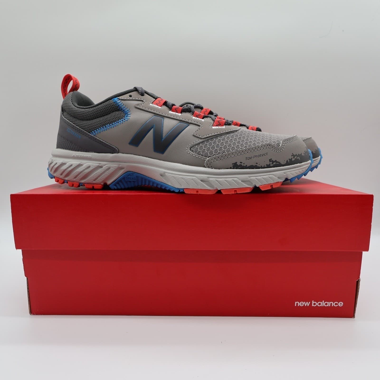 New Balance 510v5 Trail Running Shoes Mens 9.5 Grey MT510LG5 All Terrain - Thumbnail 6