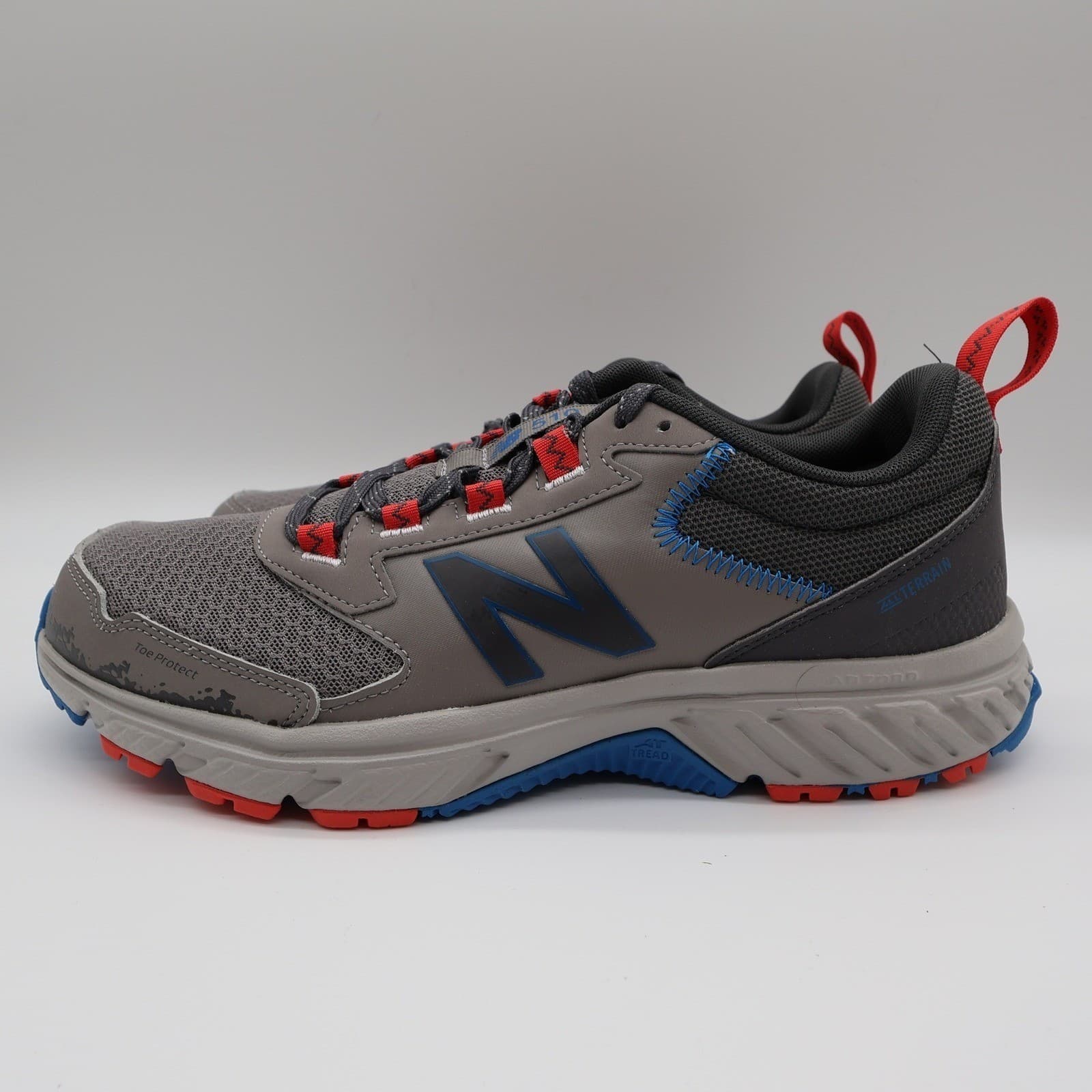 New Balance 510v5 Trail Running Shoes Mens 9.5 Grey MT510LG5 All Terrain - Thumbnail 10