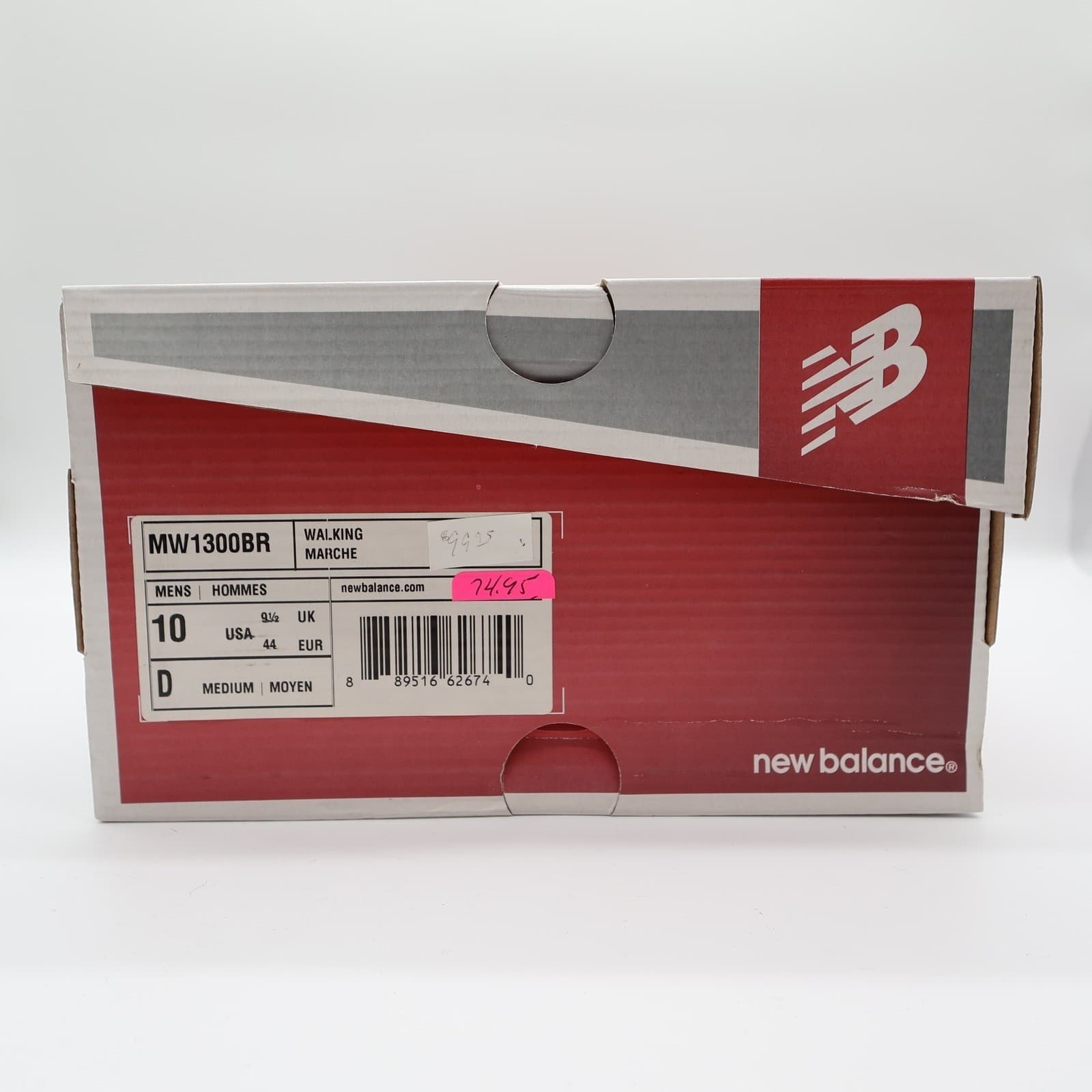 New Balance MW1300BR Walking Shoes Mens 10 Brown Leather Waterproof Rollbar - Thumbnail 6
