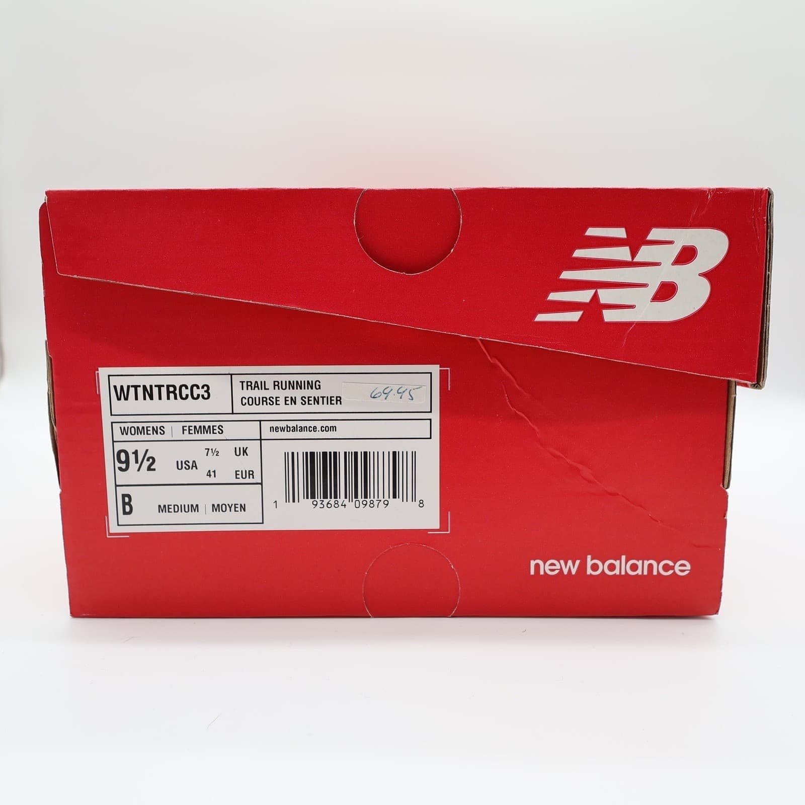 New Balance Nitrel v3 Trail Running Shoes Womens 9.5 Blue Pink WTNTRCC3 Mesh - Thumbnail 7
