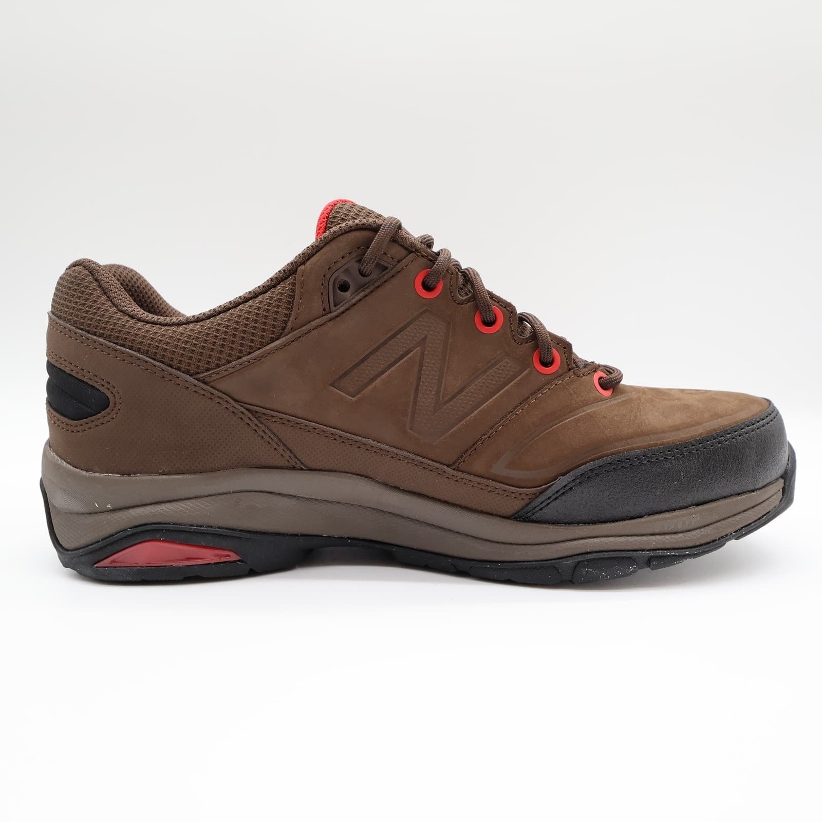 New Balance MW1300BR Walking Shoes Mens 10 Brown Leather Waterproof Rollbar - Thumbnail 11