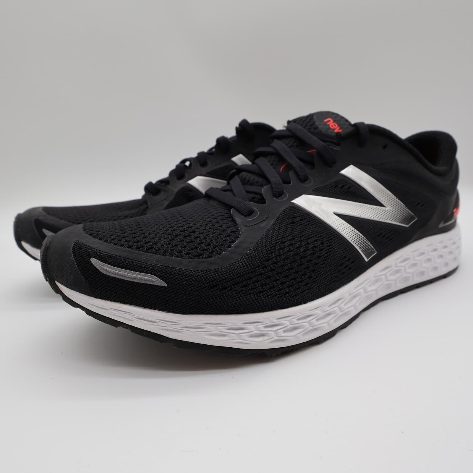 New Balance Fresh Foam Zante V2 Mens 10.5 Black Mesh Running Shoes MZANTBS2 - Thumbnail 2