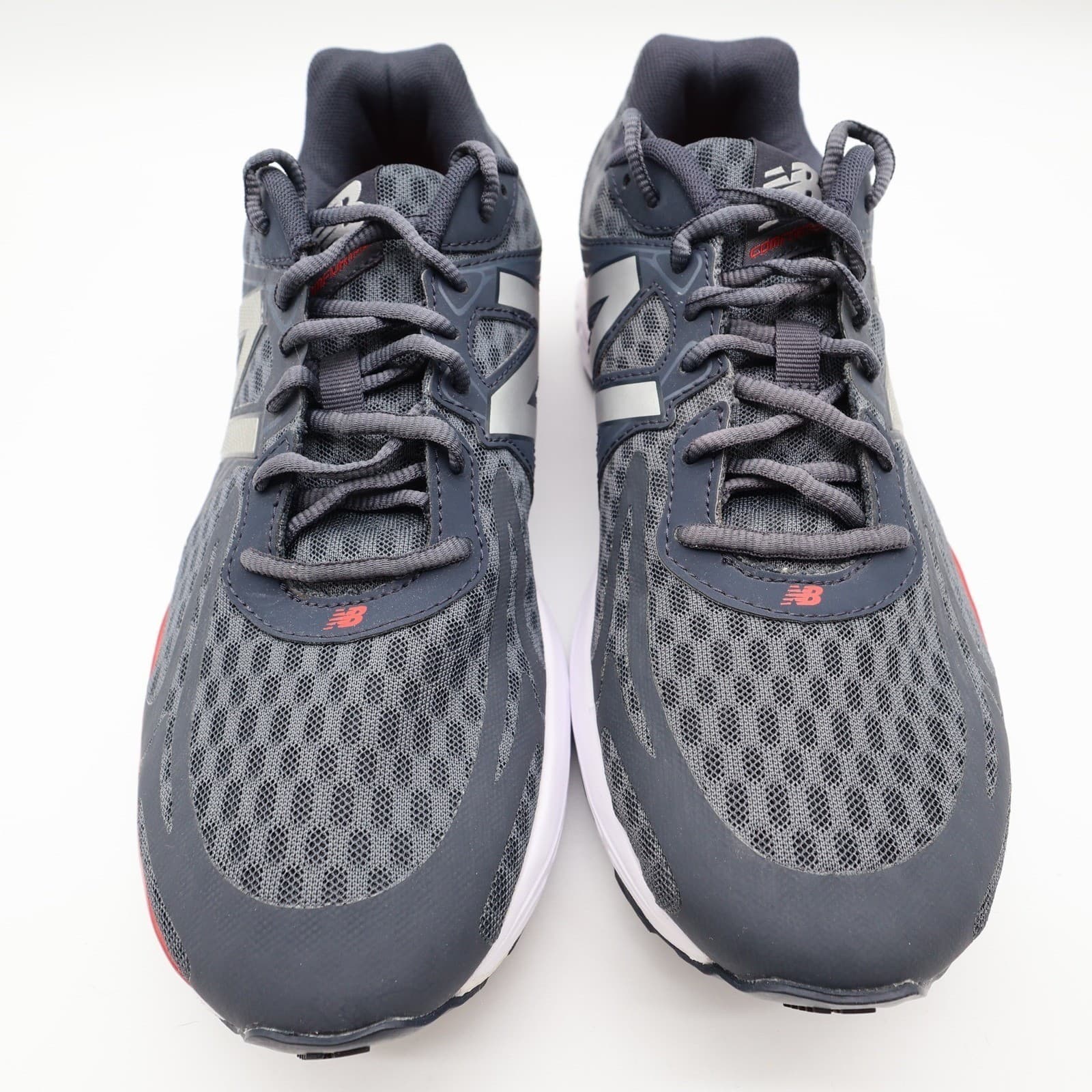 New Balance 720v3 Running Shoes Mens 9.5 Gray Red Synthetic Comfort Ride M720LG3 - Thumbnail 3