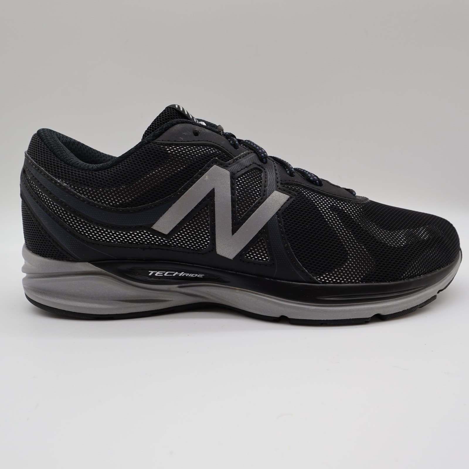 New Balance 580v5 Running Shoes Mens 9 Black Synthetic TechRide M580LB5 Sneaker - Thumbnail 12