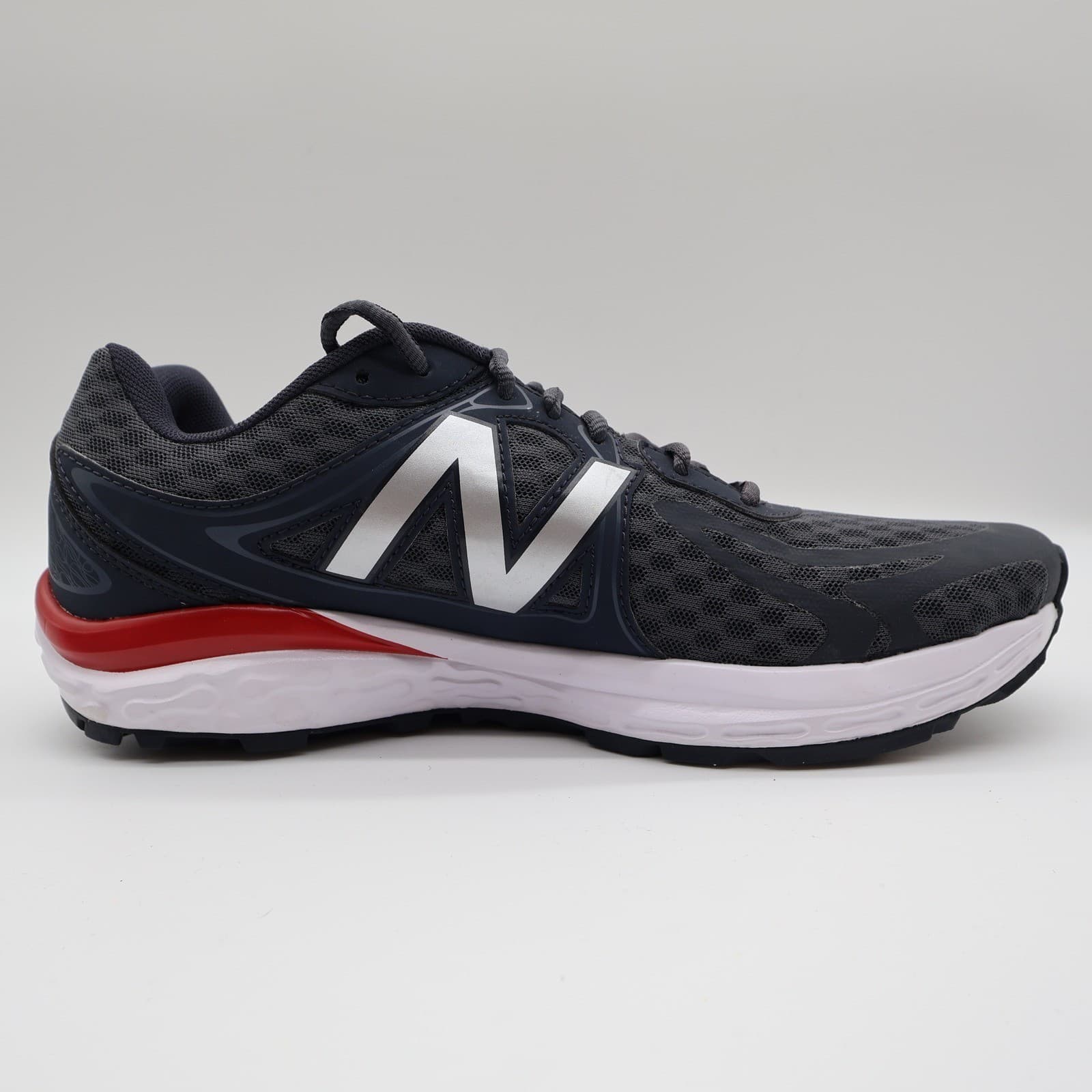 New Balance 720v3 Running Shoes Mens 9.5 Gray Red Synthetic Comfort Ride M720LG3 - Thumbnail 10