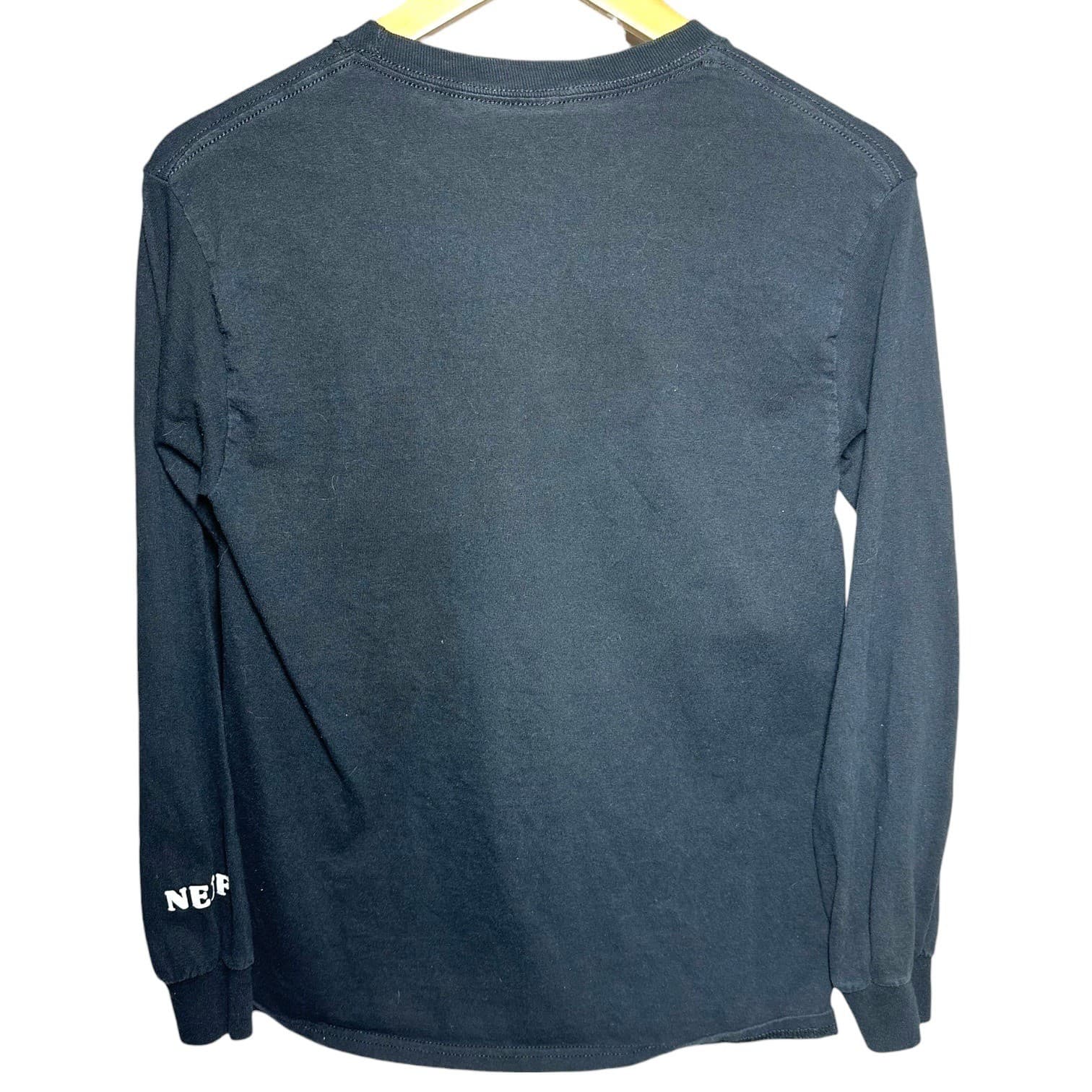Disney Men Mickey Mouse Graphic Long Sleeve T Shirt Black Size S - Thumbnail 3