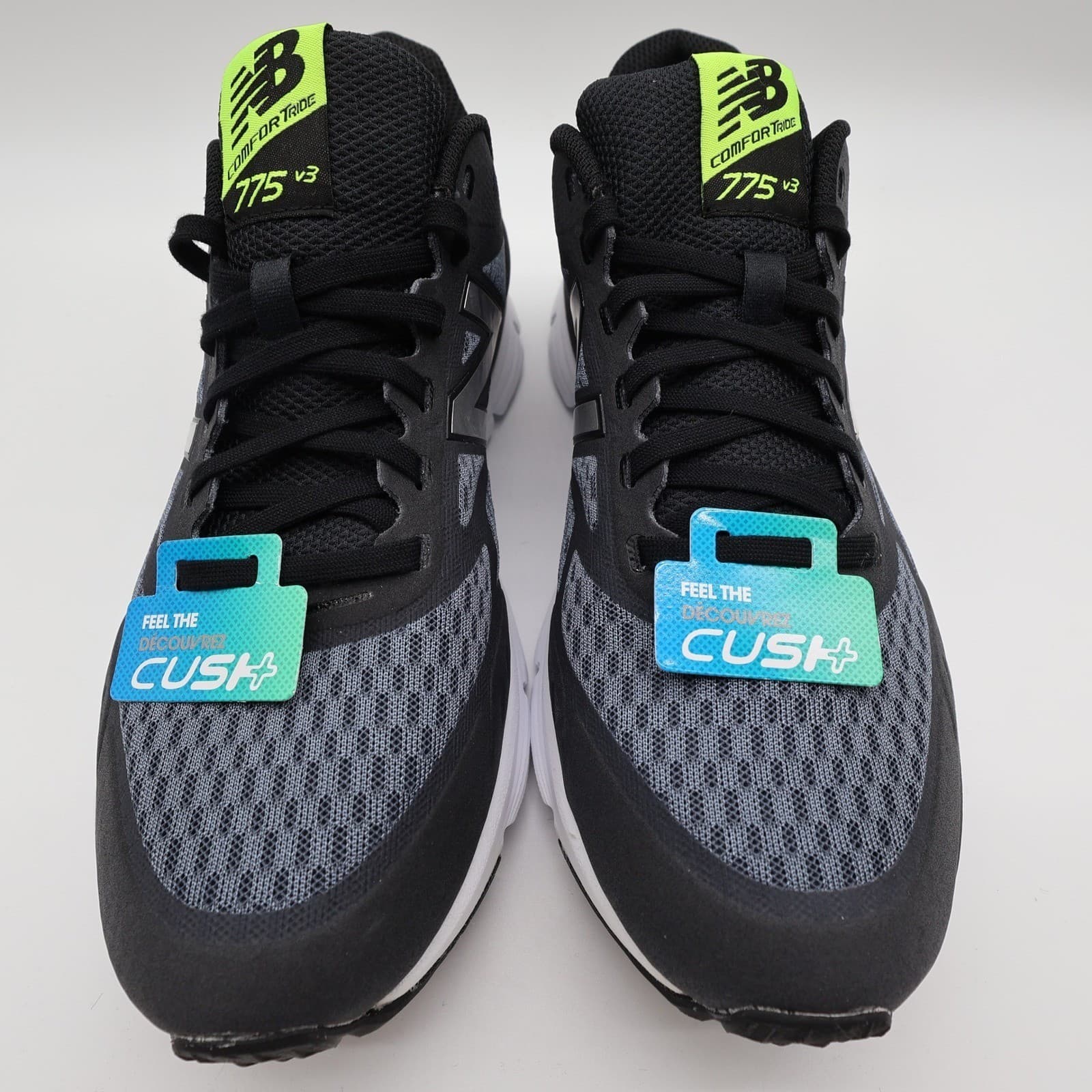 New Balance 775 v3 Running Shoes Mens 8.5 Black Synthetic Cush+ M775LT3 Athletic - Thumbnail 3