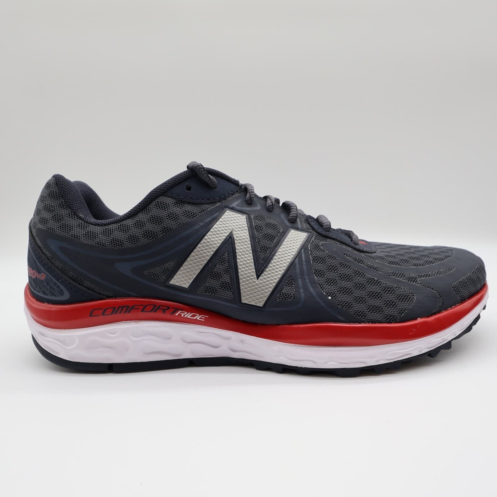 New Balance 720v3 Running Shoes Mens 9.5 Gray Red Synthetic Comfort Ride M720LG3 - Thumbnail 11