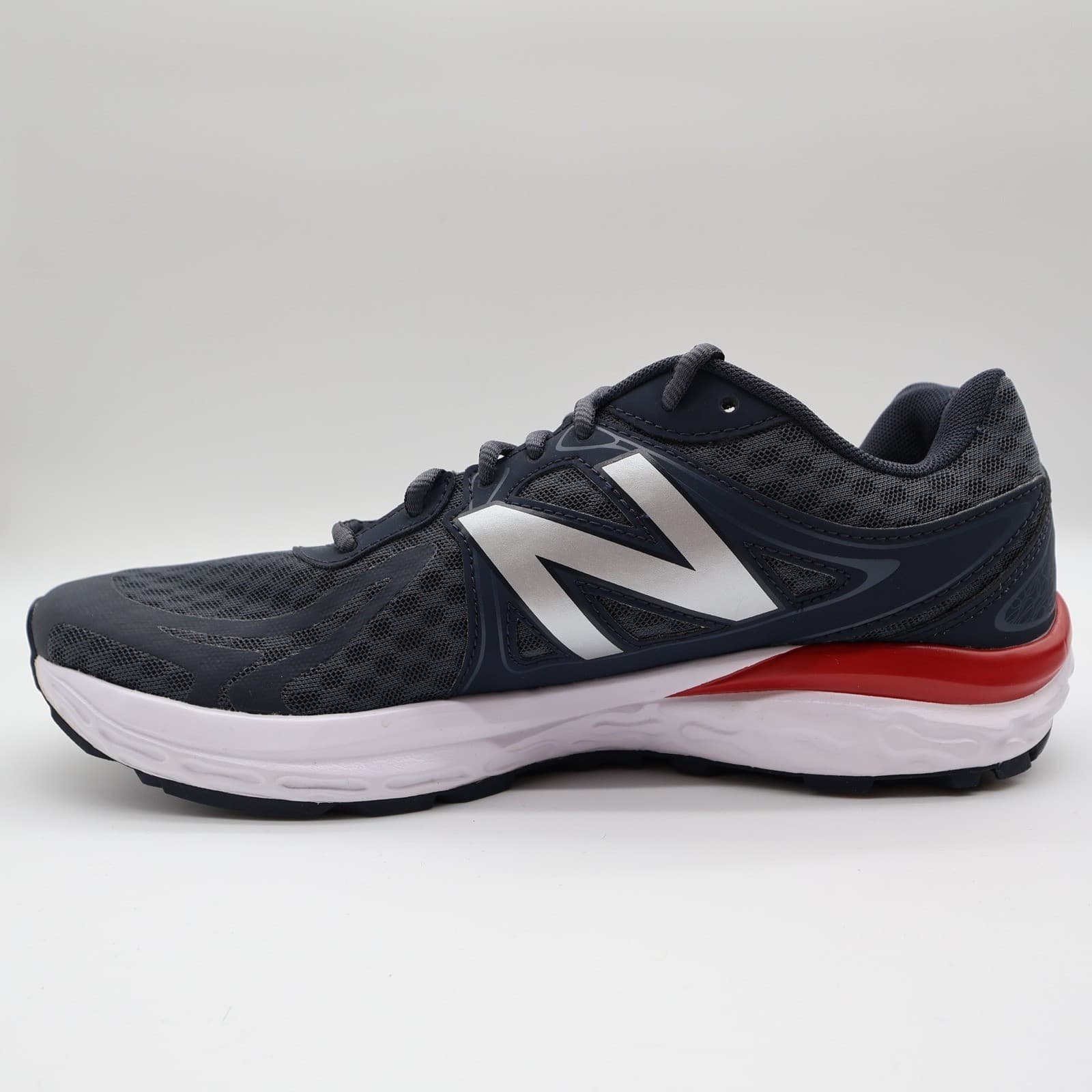 New Balance 720v3 Running Shoes Mens 9.5 Gray Red Synthetic Comfort Ride M720LG3 - Thumbnail 12