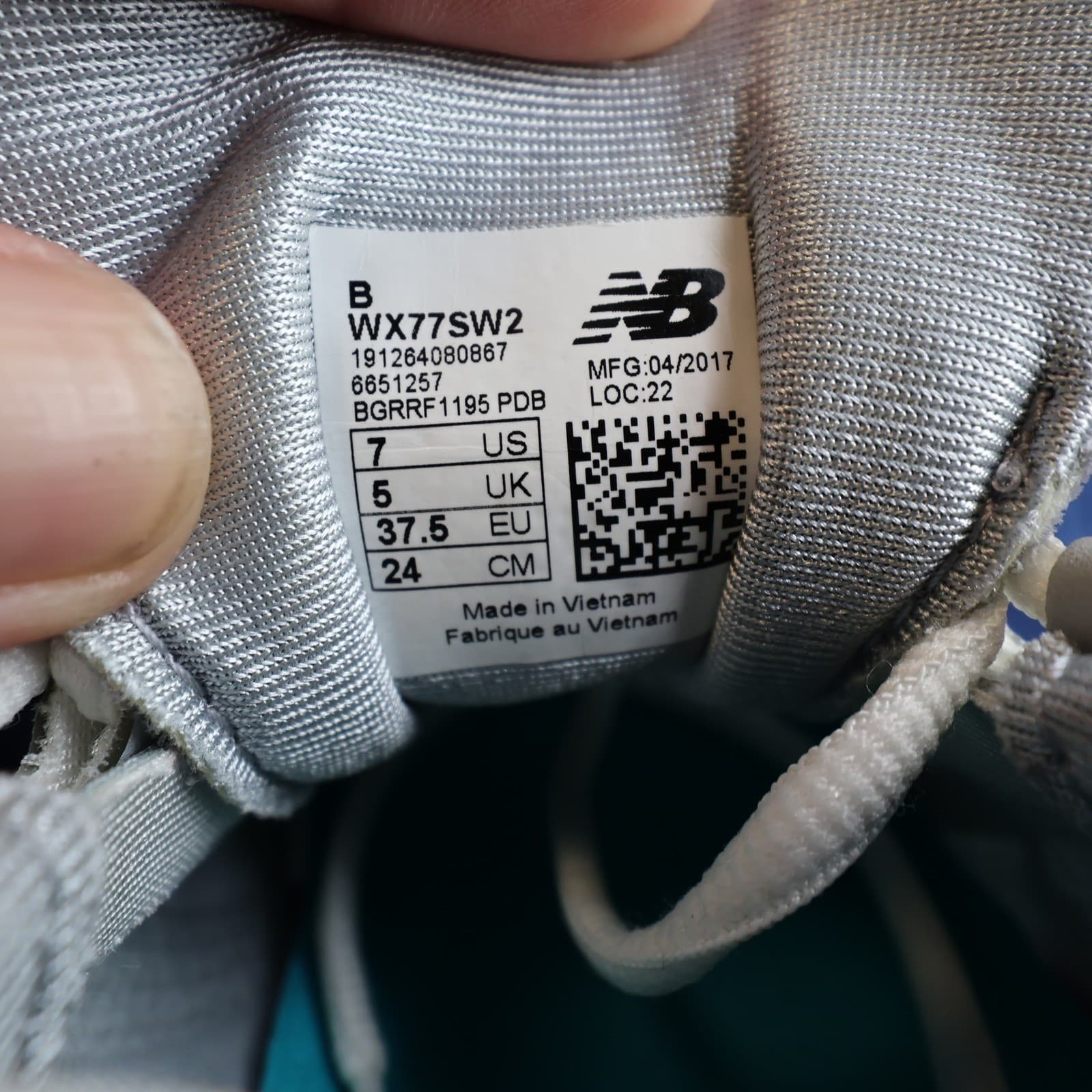 New Balance FuelCore Transform Training Shoes Womens 7 Grey WX77SW2 REVlite Gym - Thumbnail 6