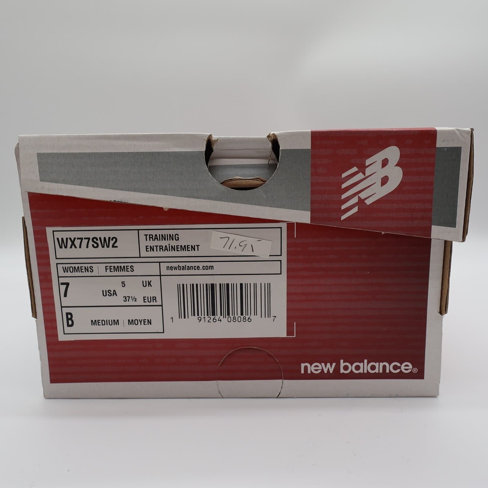 New Balance FuelCore Transform Training Shoes Womens 7 Grey WX77SW2 REVlite Gym - Thumbnail 7