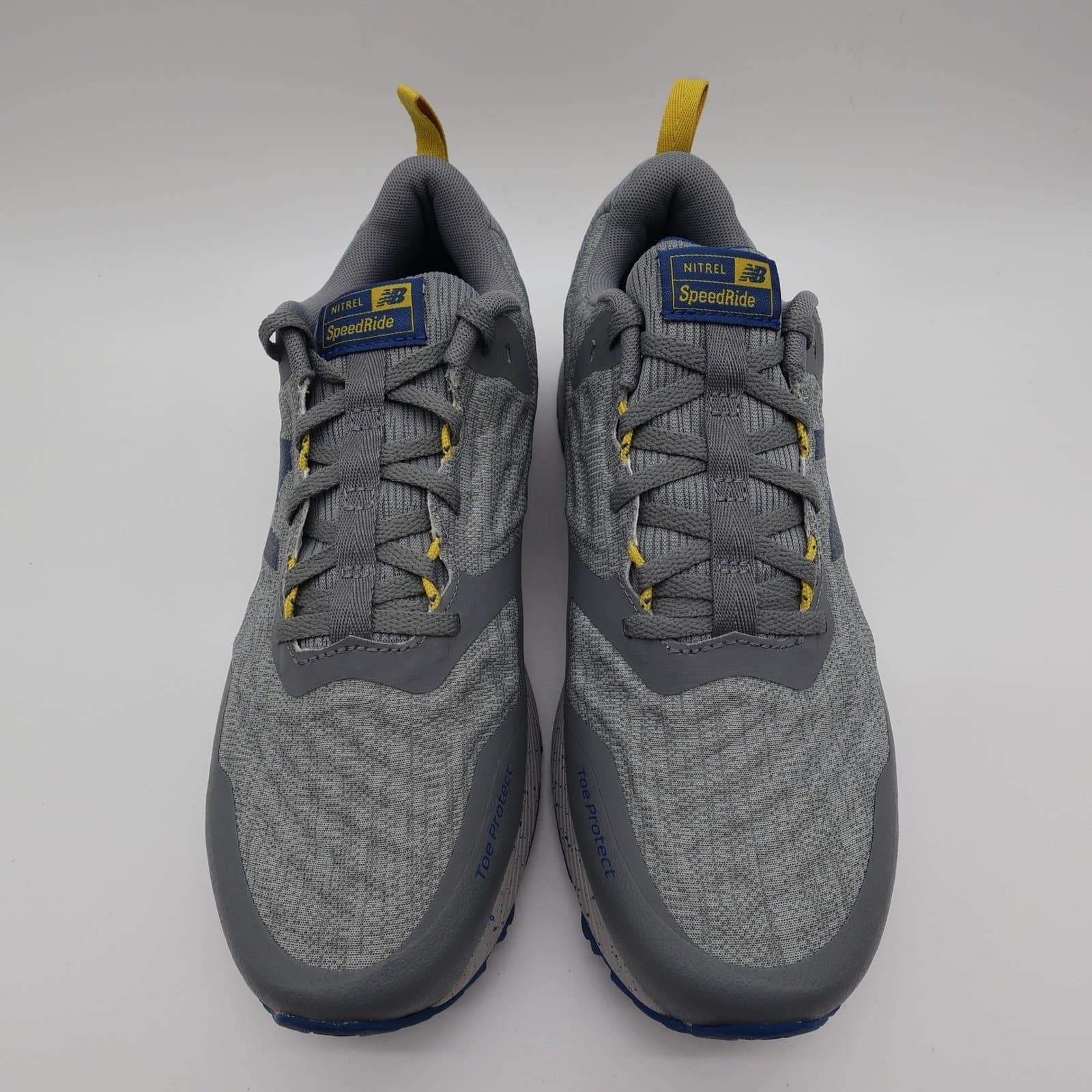 New Balance Nitrel v3 Trail Running Mens 10 Grey Blue Synthetic MTNTRLN3 Sneaker - Thumbnail 3