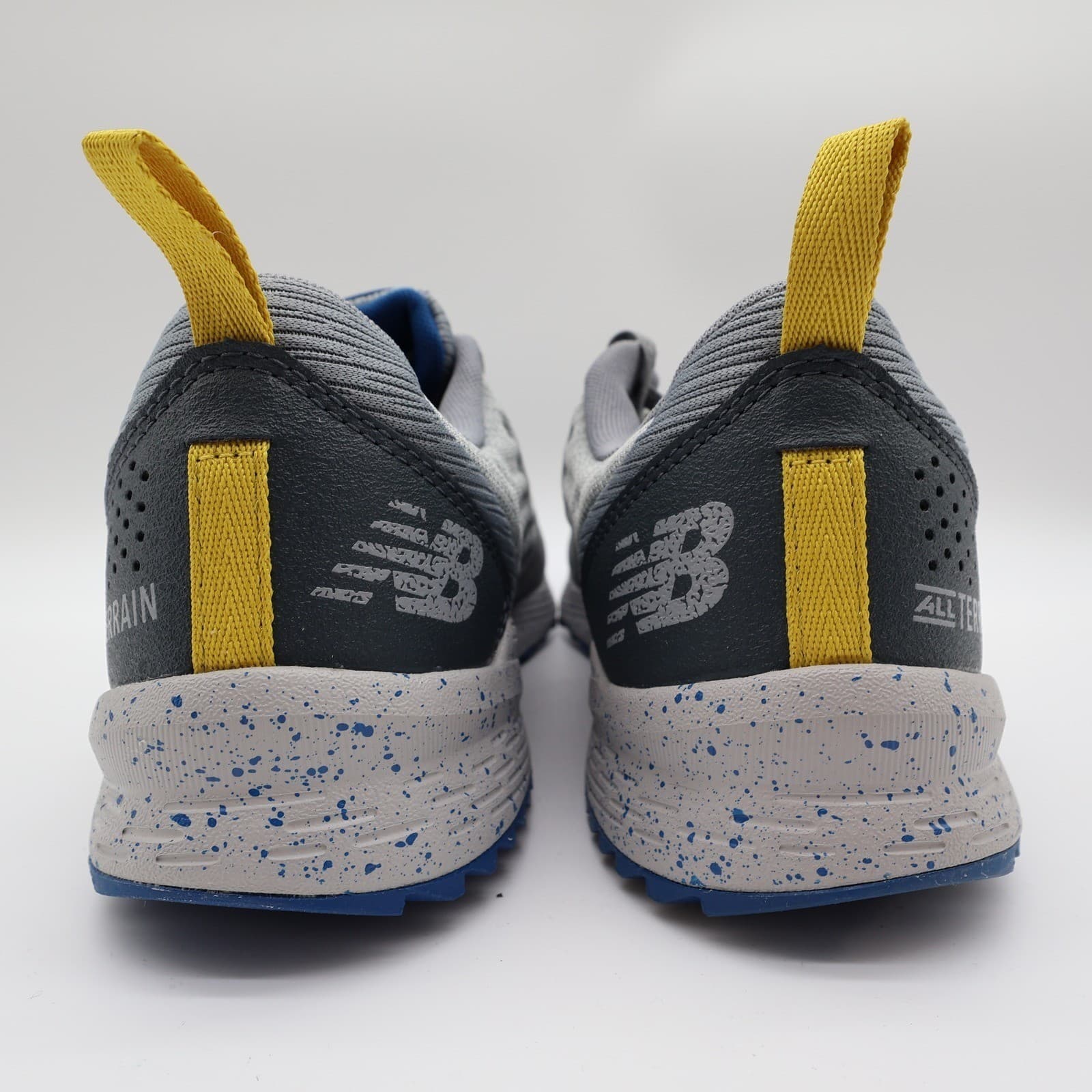 New Balance Nitrel v3 Trail Running Mens 10 Grey Blue Synthetic MTNTRLN3 Sneaker - Thumbnail 4
