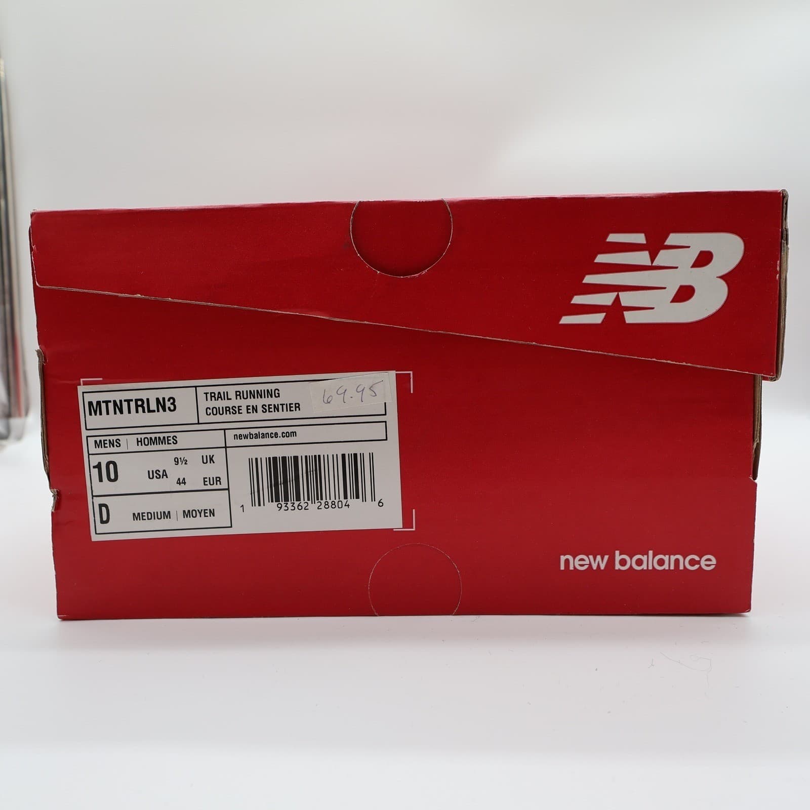 New Balance Nitrel v3 Trail Running Mens 10 Grey Blue Synthetic MTNTRLN3 Sneaker - Thumbnail 7