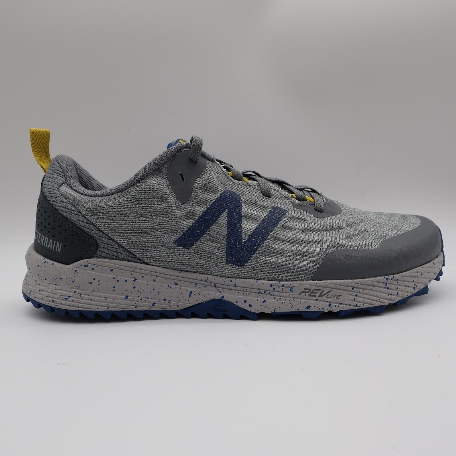 New Balance Nitrel v3 Trail Running Mens 10 Grey Blue Synthetic MTNTRLN3 Sneaker - Thumbnail 13