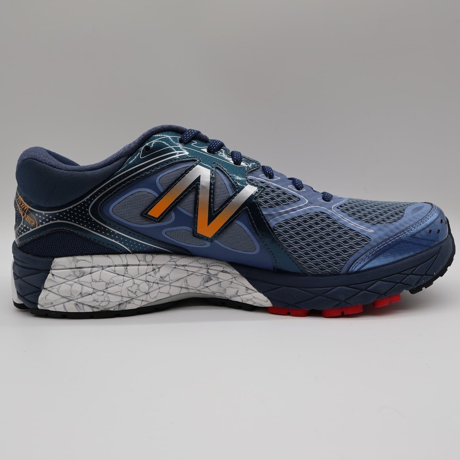New Balance 860v6 Running Shoes Mens 13 Blue Synthetic Stability M860BW6 Sneaker - Thumbnail 12