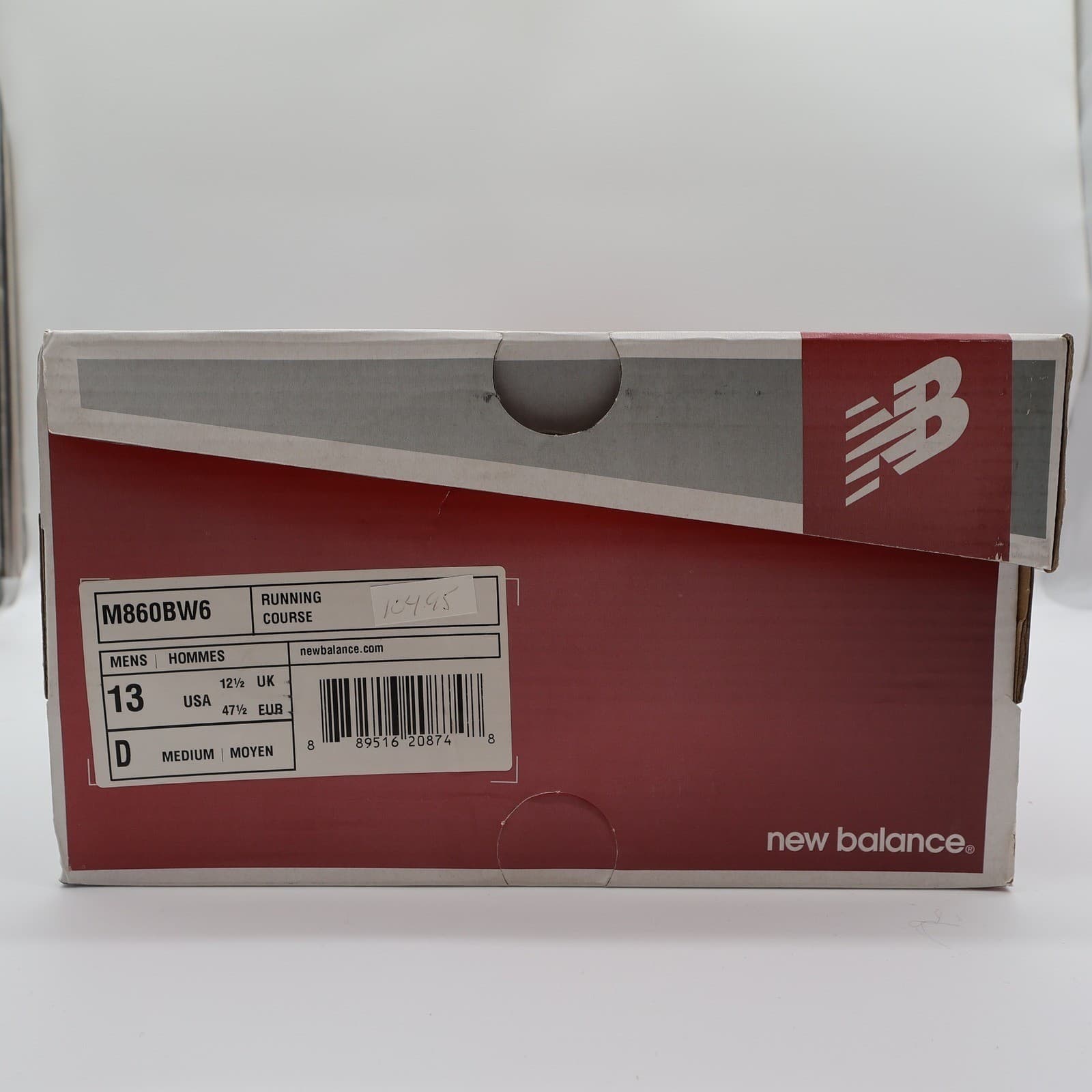 New Balance 860v6 Running Shoes Mens 13 Blue Synthetic Stability M860BW6 Sneaker - Thumbnail 7