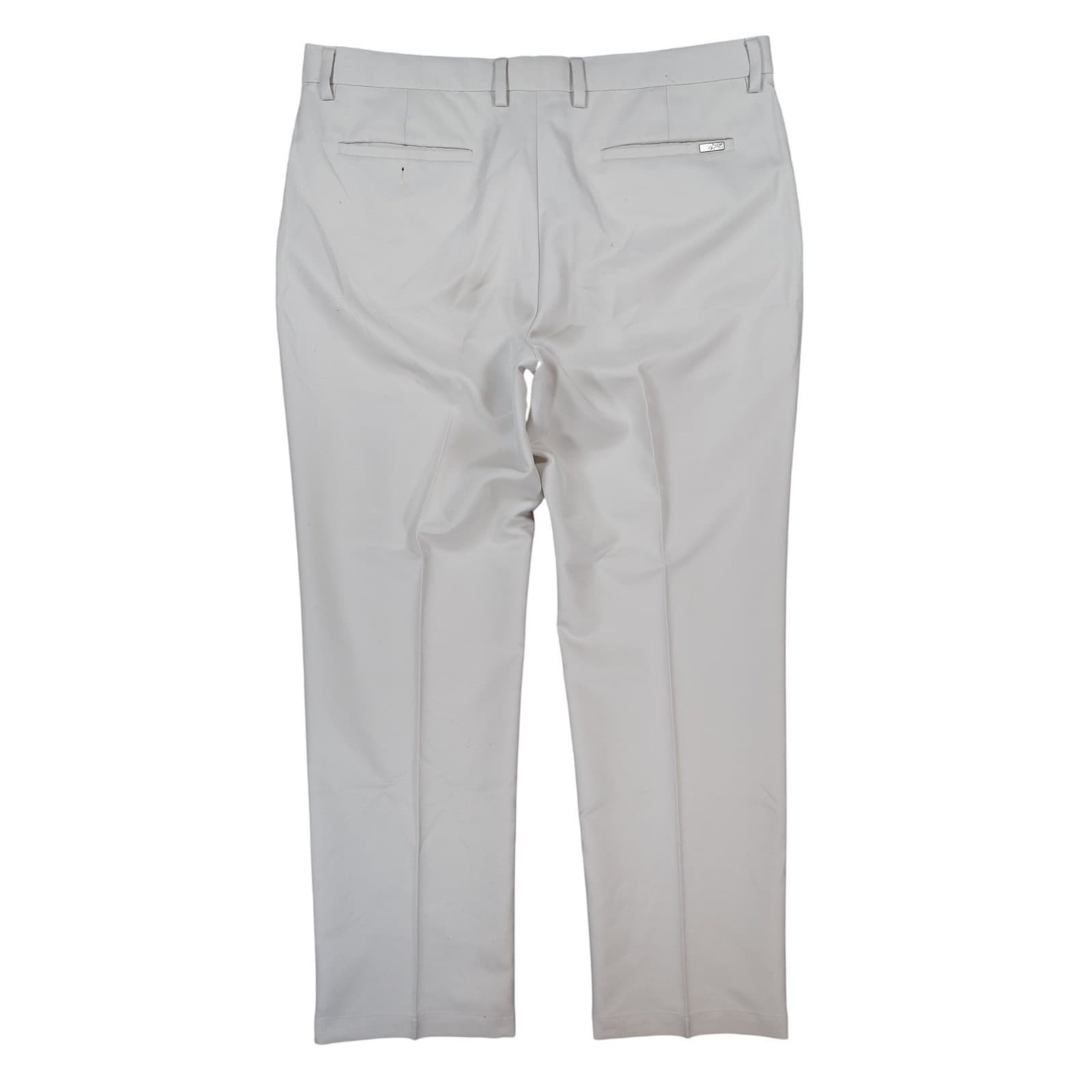 Greg Norman Golf Pants Mens 38x32 Beige Polyester Five Iron Regular Trousers - Thumbnail 2